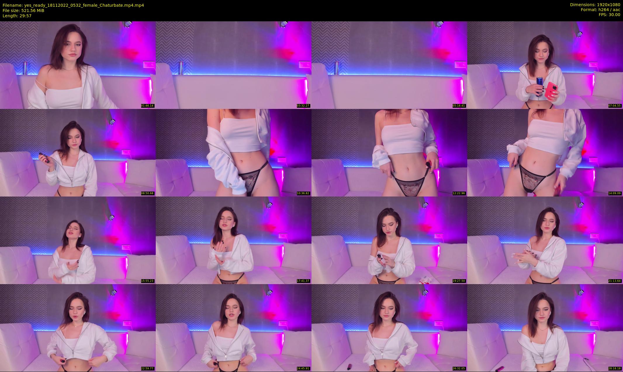 yes_ready — 30 minute Chaturbate female cam show recording, 1080p, Nov 18, 2022