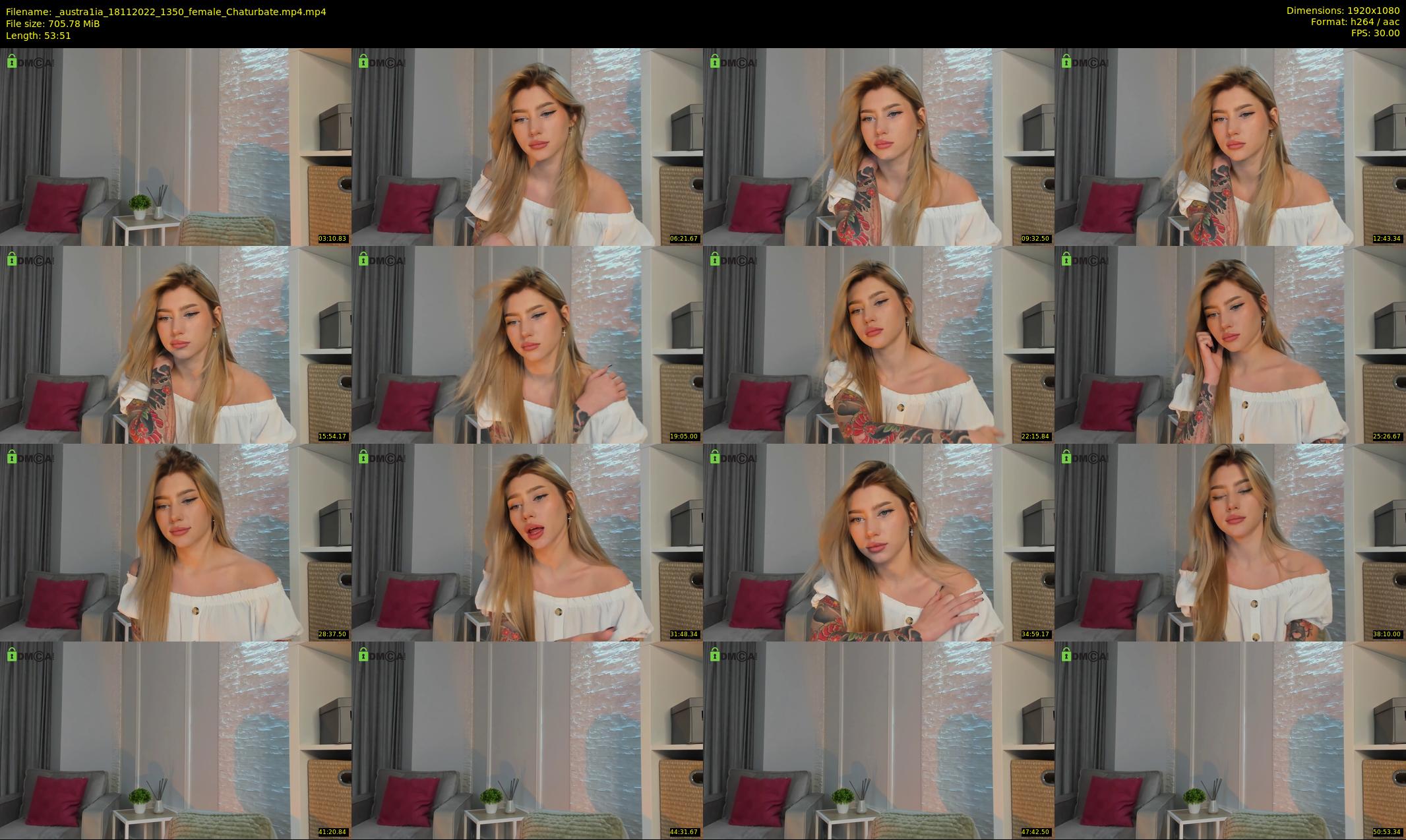 _austra1ia — 54 minute Chaturbate female cam show recording, 1080p, Nov 18, 2022