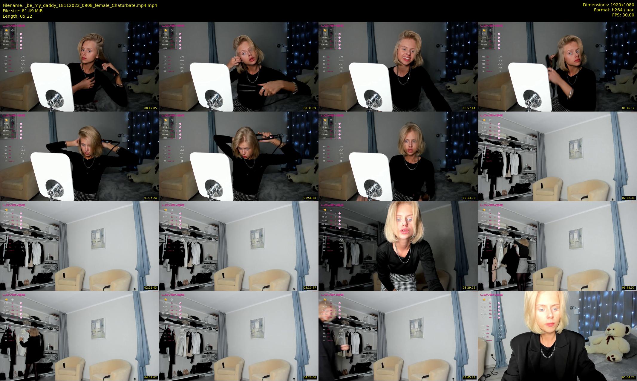 _be_my_daddy — 6 minute Chaturbate female cam show recording, 1080p, Nov 18, 2022