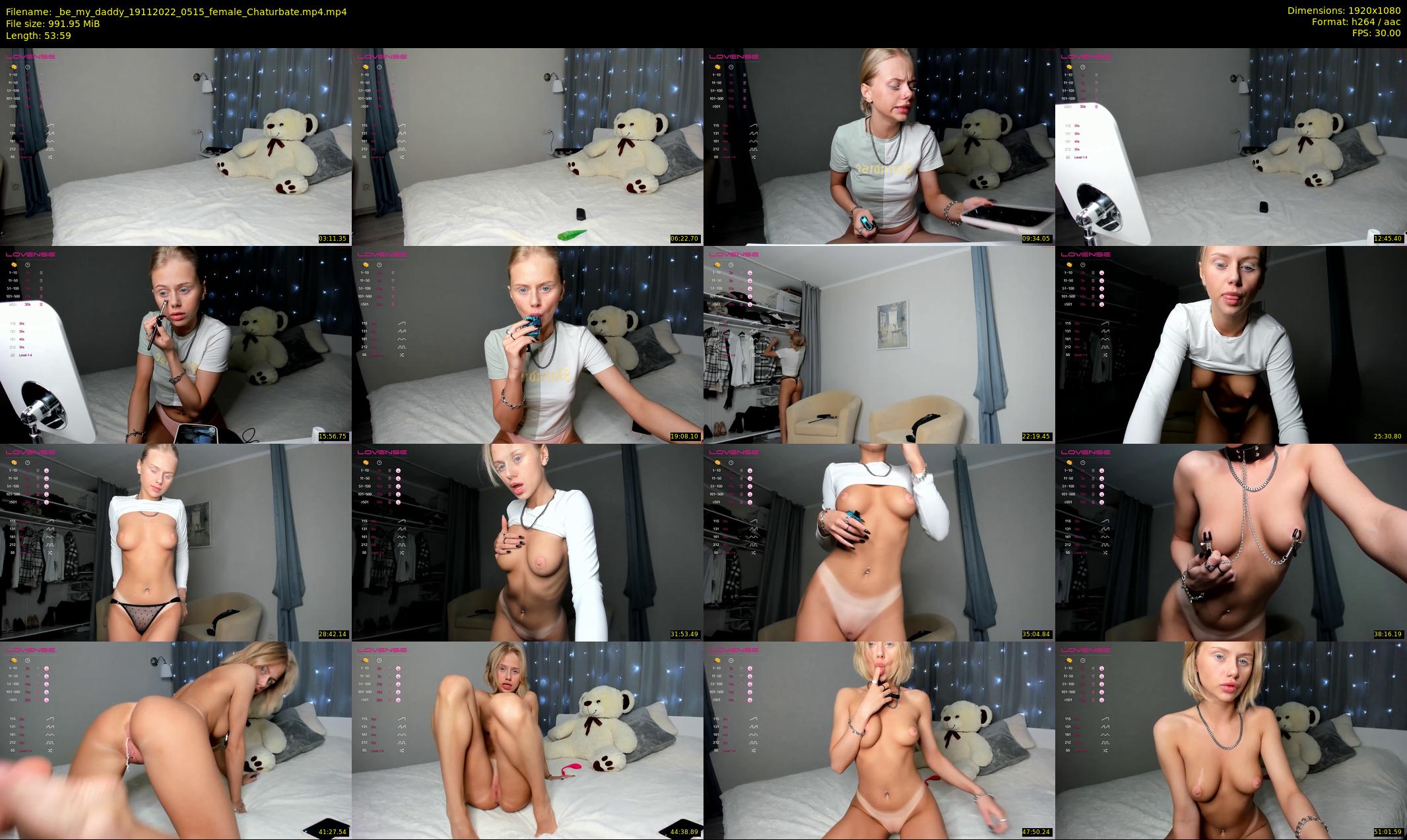 _be_my_daddy — 54 minute Chaturbate female cam show recording, 1080p, Nov 19, 2022