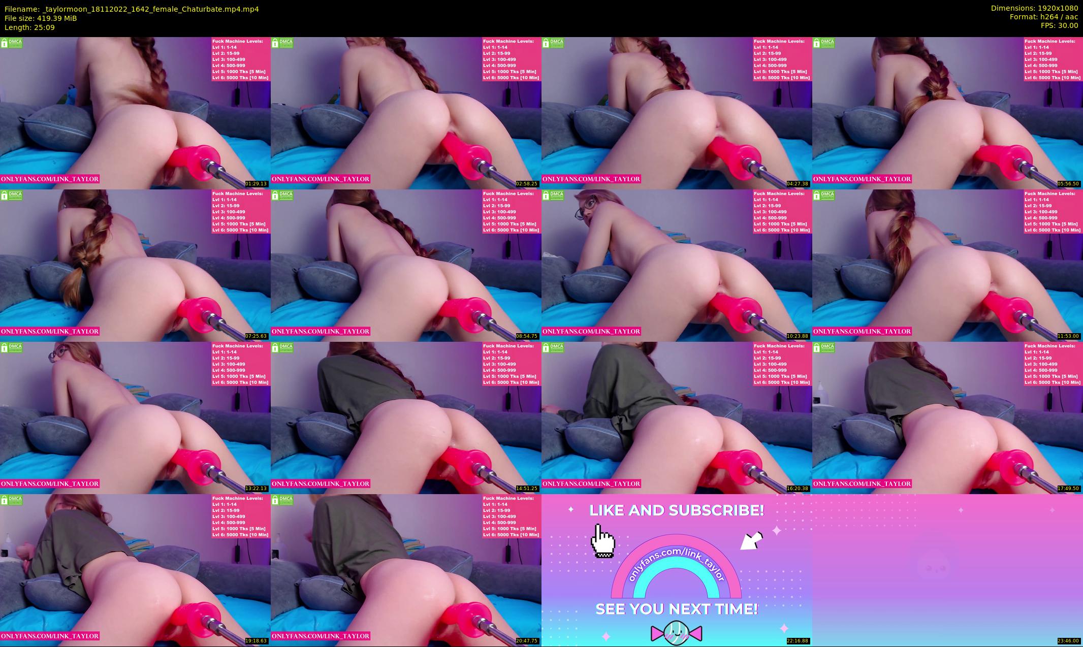 _taylormoon — 26 minute Chaturbate female cam show recording, 1080p, Nov 18, 2022