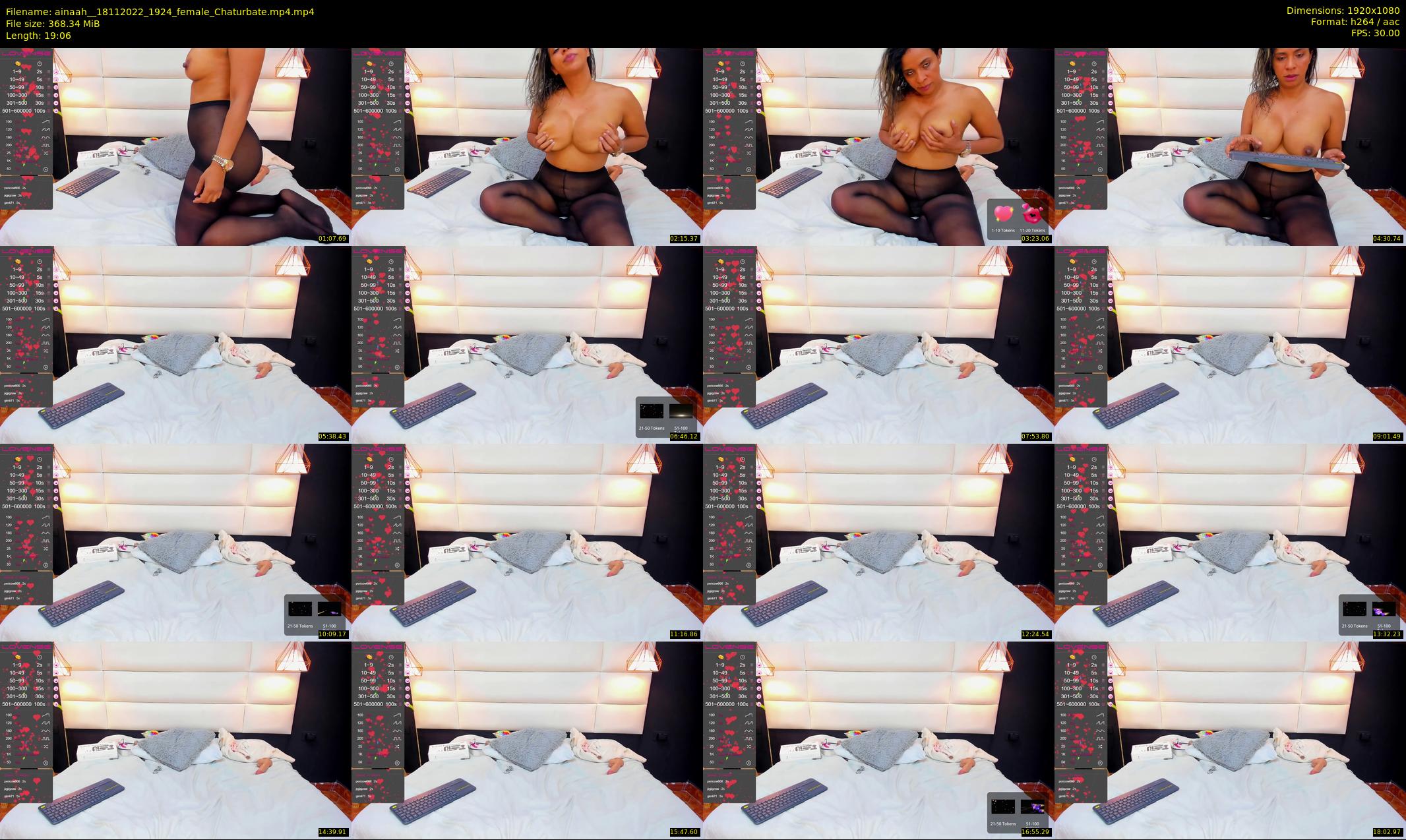 ainaah_ — 20 minute Chaturbate female cam show recording, 1080p, Nov 18, 2022