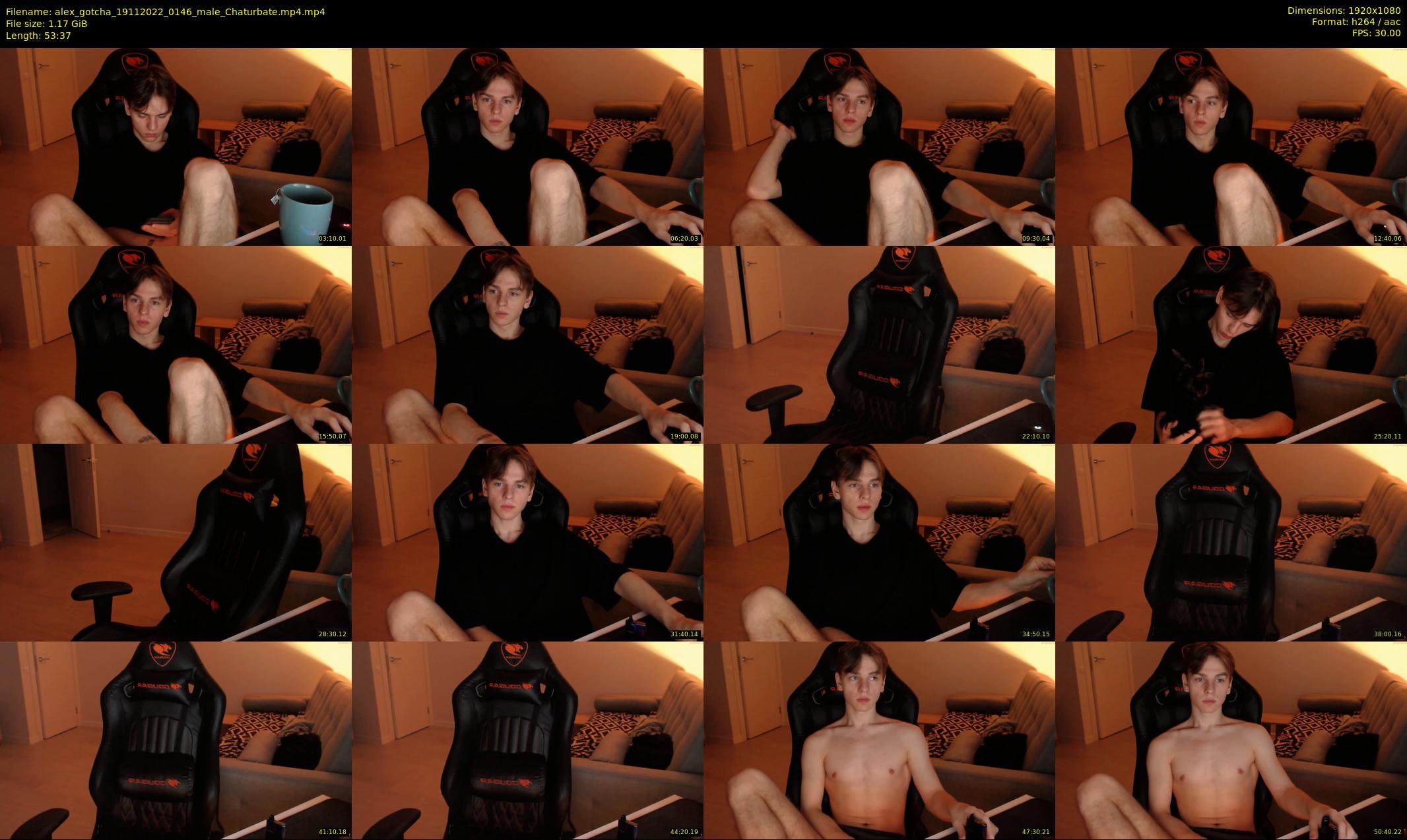 alex_gotcha — 54 minute Chaturbate male cam show recording, 1080p, Nov 19, 2022