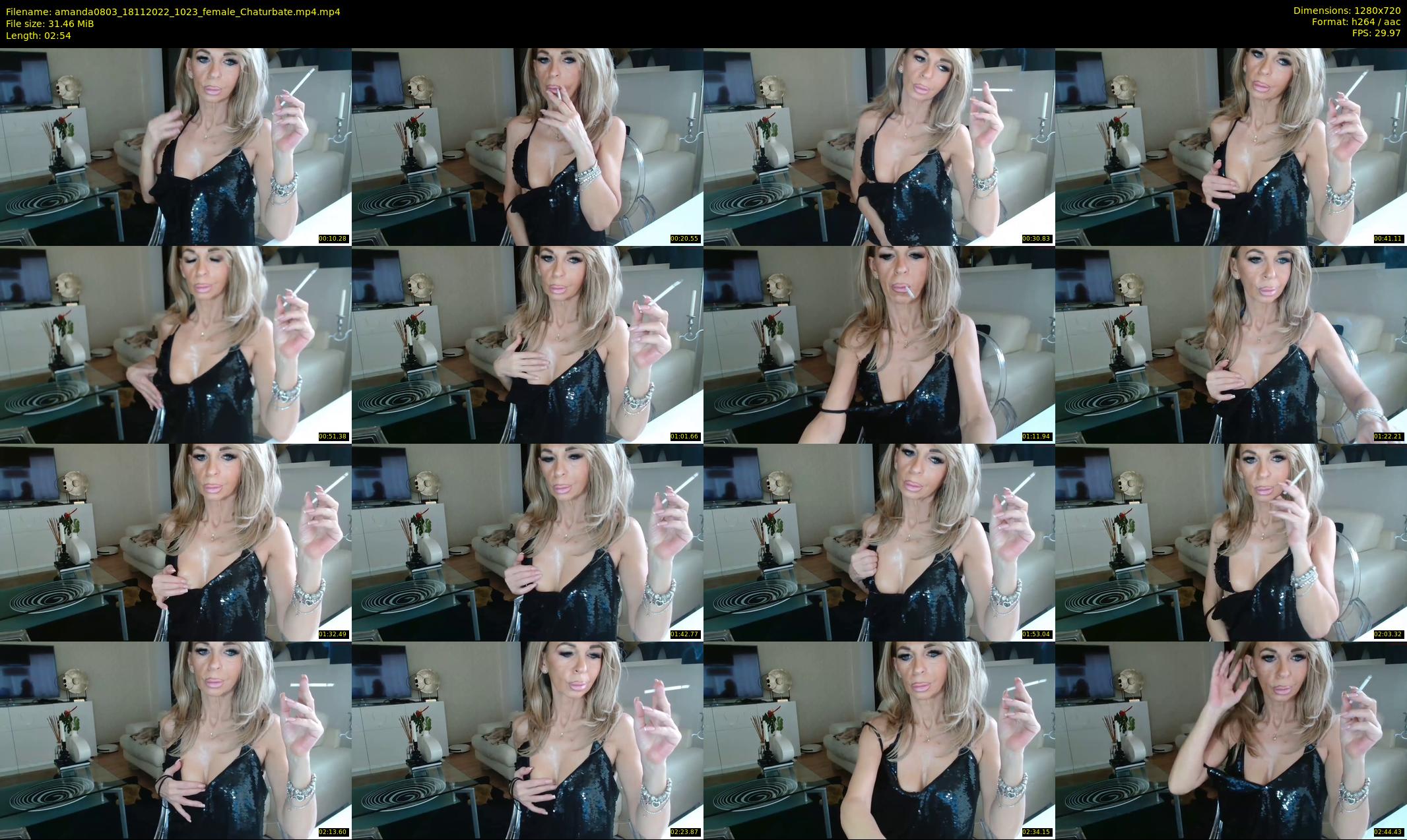 amanda0803 — 3 minute Chaturbate female cam show recording, 720p, Nov 18, 2022