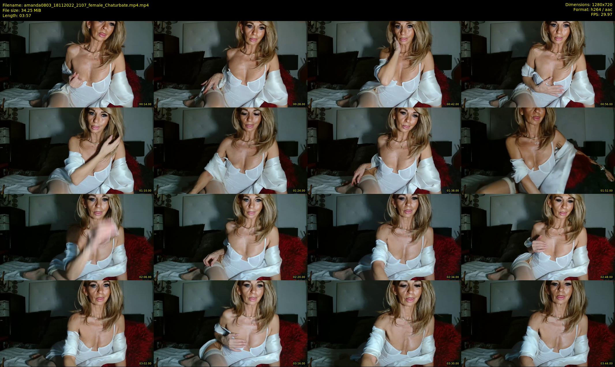 amanda0803 — 4 minute Chaturbate female cam show recording, 720p, Nov 18, 2022