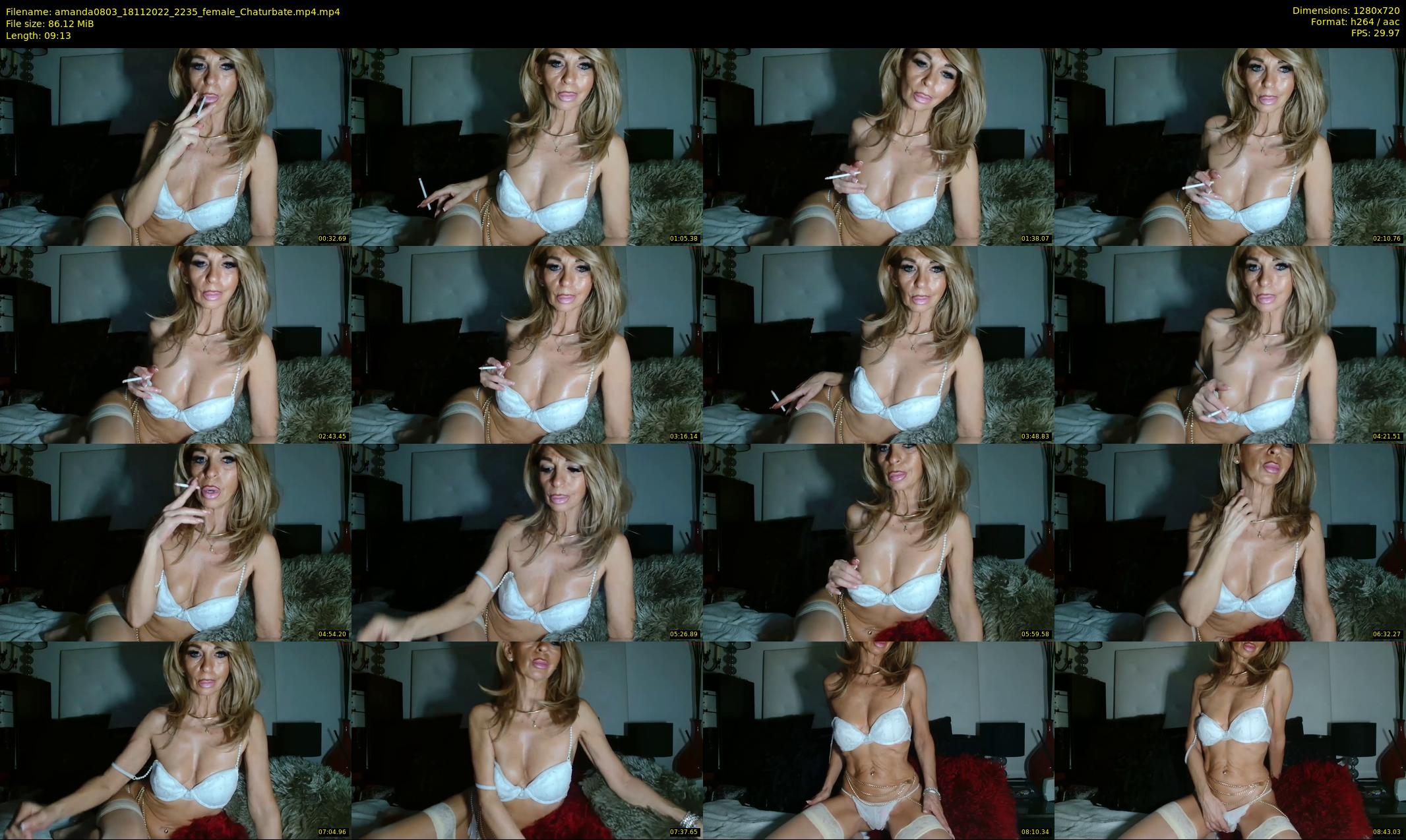 amanda0803 — 10 minute Chaturbate female cam show recording, 720p, Nov 18, 2022