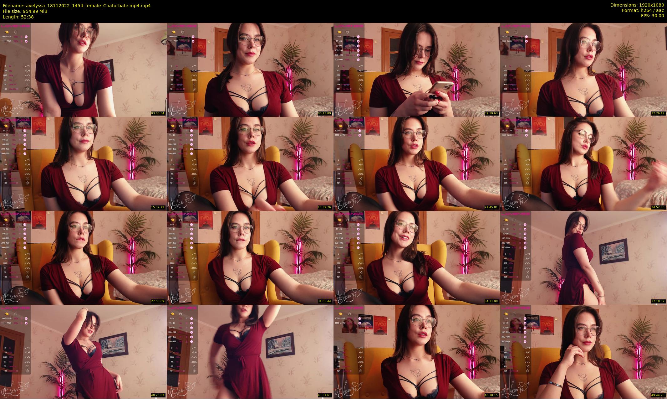 avelyssa — 53 minute Chaturbate female cam show recording, 1080p, Nov 18, 2022