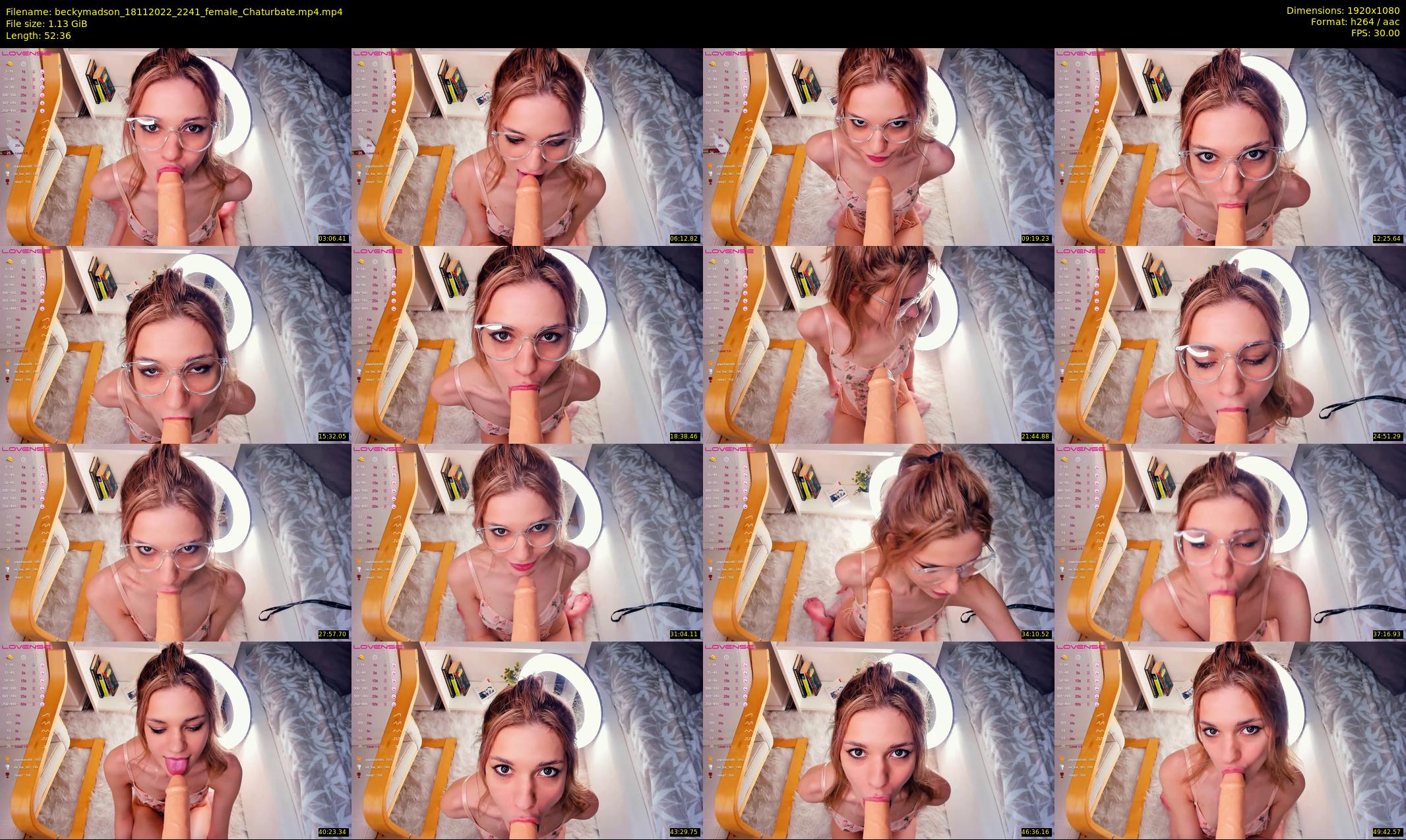 beckymadson — 53 minute Chaturbate female cam show recording, 1080p, Nov 18, 2022
