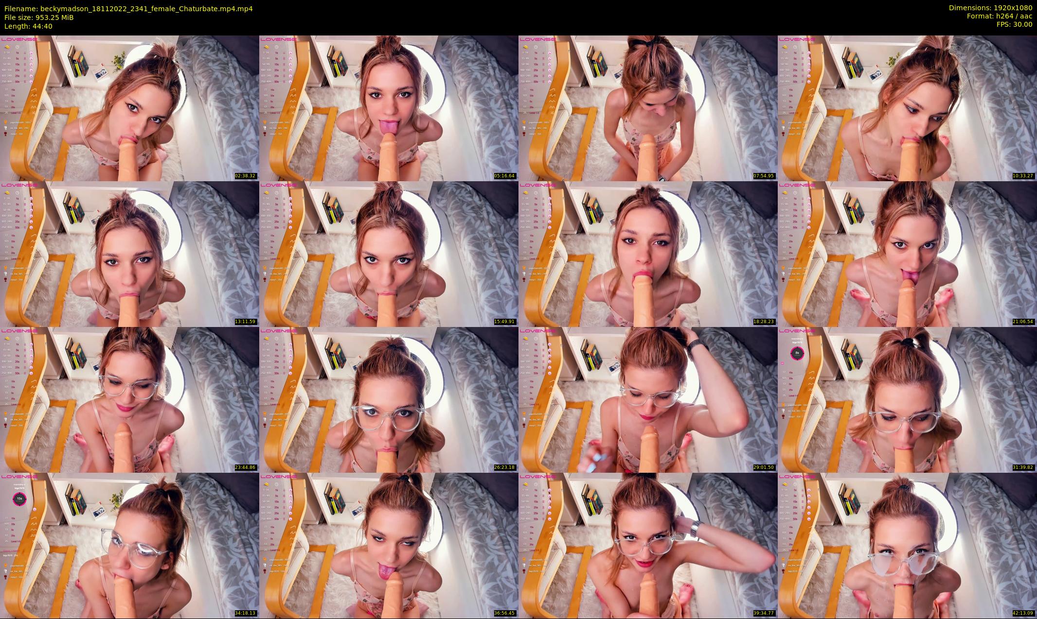 beckymadson — 45 minute Chaturbate female cam show recording, 1080p, Nov 18, 2022