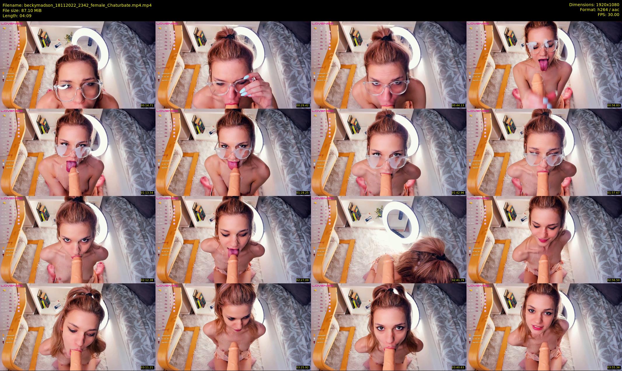 beckymadson — 5 minute Chaturbate female cam show recording, 1080p, Nov 18, 2022