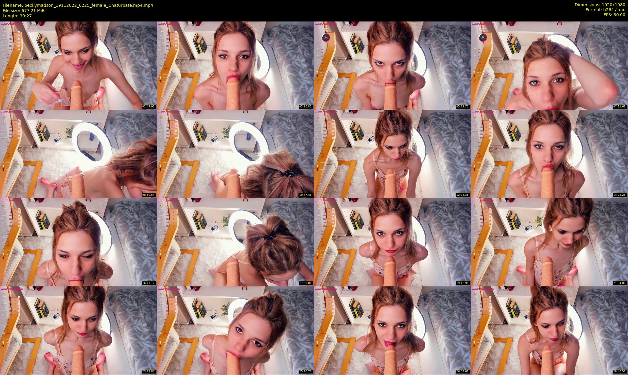 beckymadson — 31 minute Chaturbate female cam show recording, 1080p, Nov 19, 2022