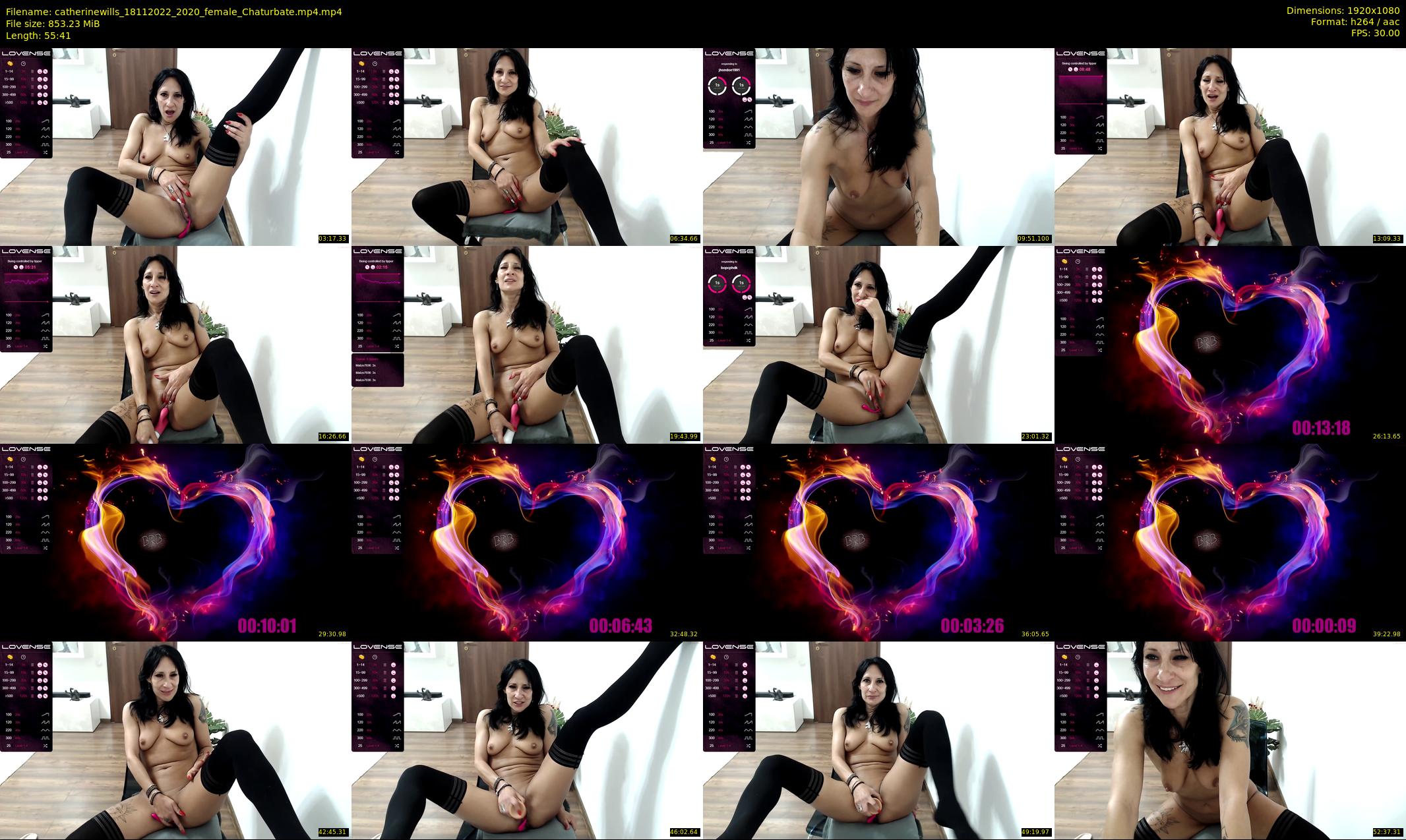 catherinewills — 56 minute Chaturbate female cam show recording, 1080p, Nov 18, 2022