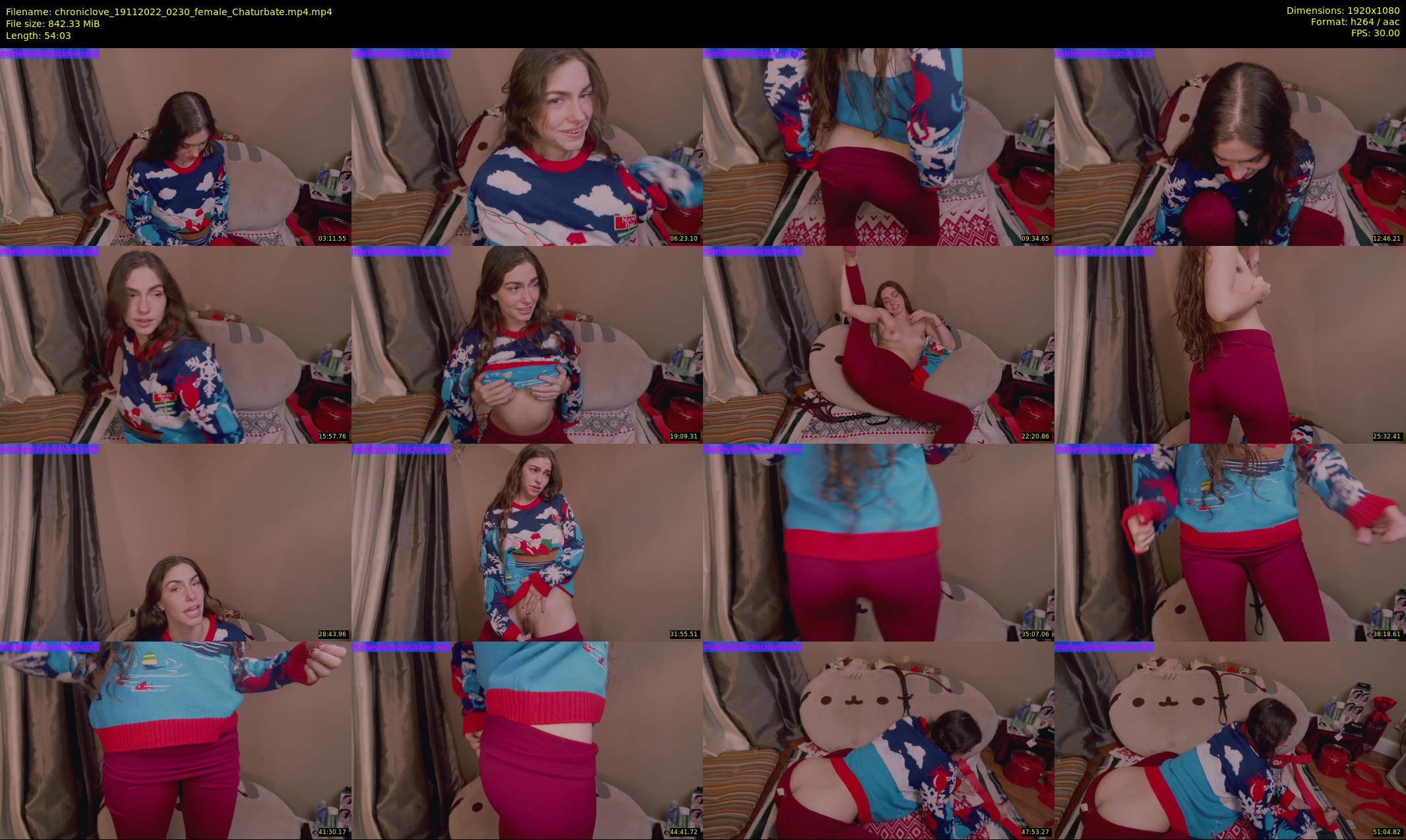 chroniclove — 55 minute Chaturbate female cam show recording, 1080p, Nov 19, 2022