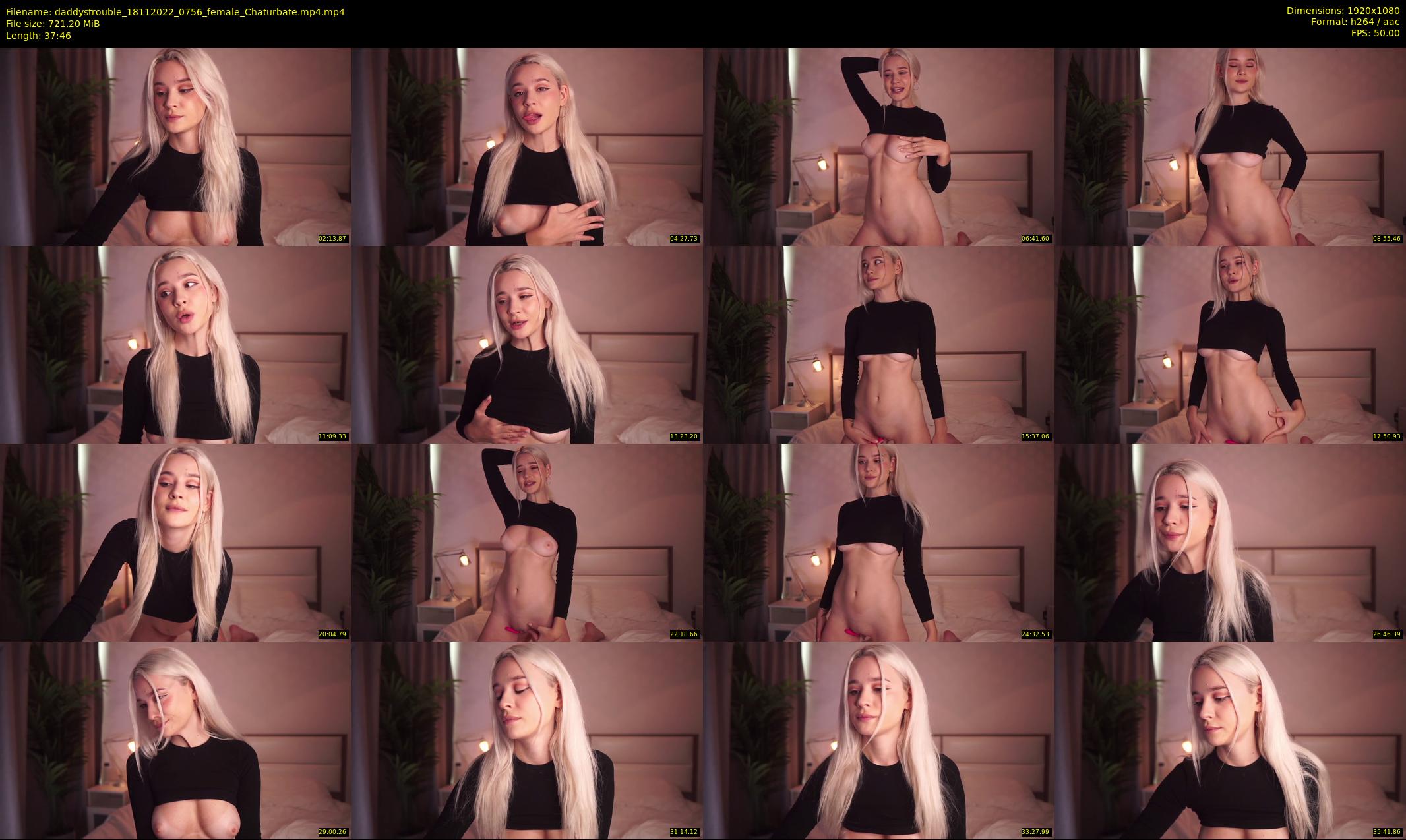 daddystrouble — 38 minute Chaturbate female cam show recording, 1080p, Nov 18, 2022