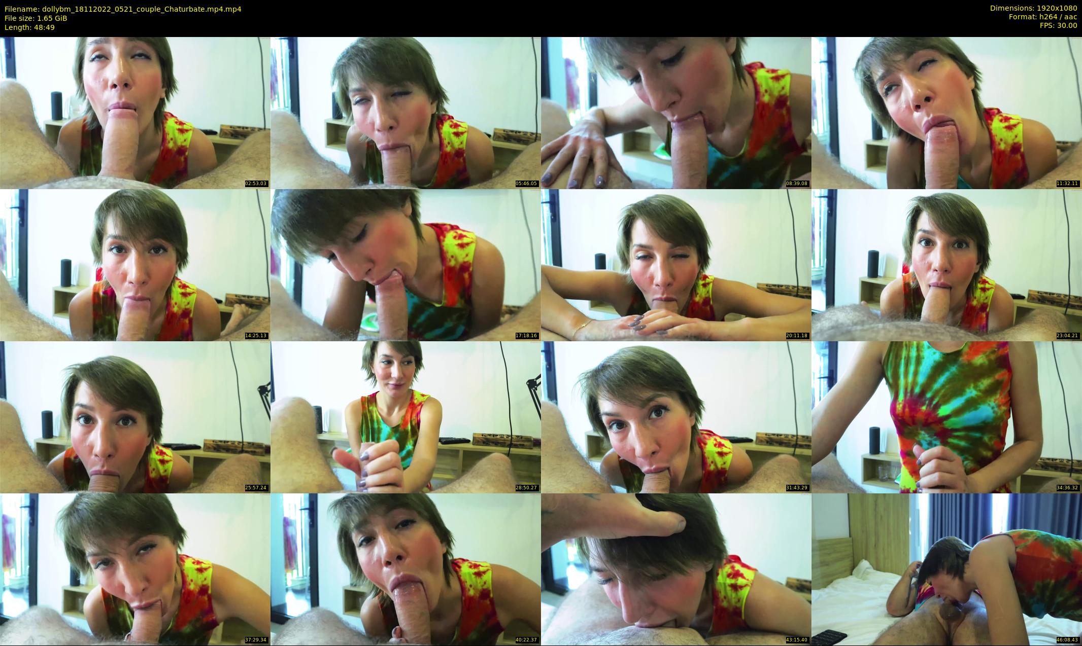 dollybm — 49 minute Chaturbate couple cam show recording, 1080p, Nov 18, 2022