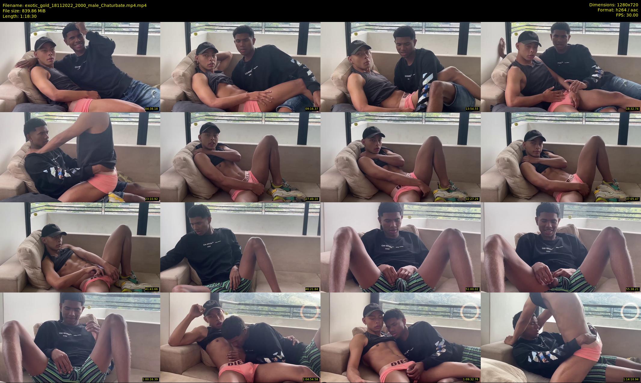 exotic_gold — 79 minute Chaturbate male cam show recording, 720p, Nov 18, 2022