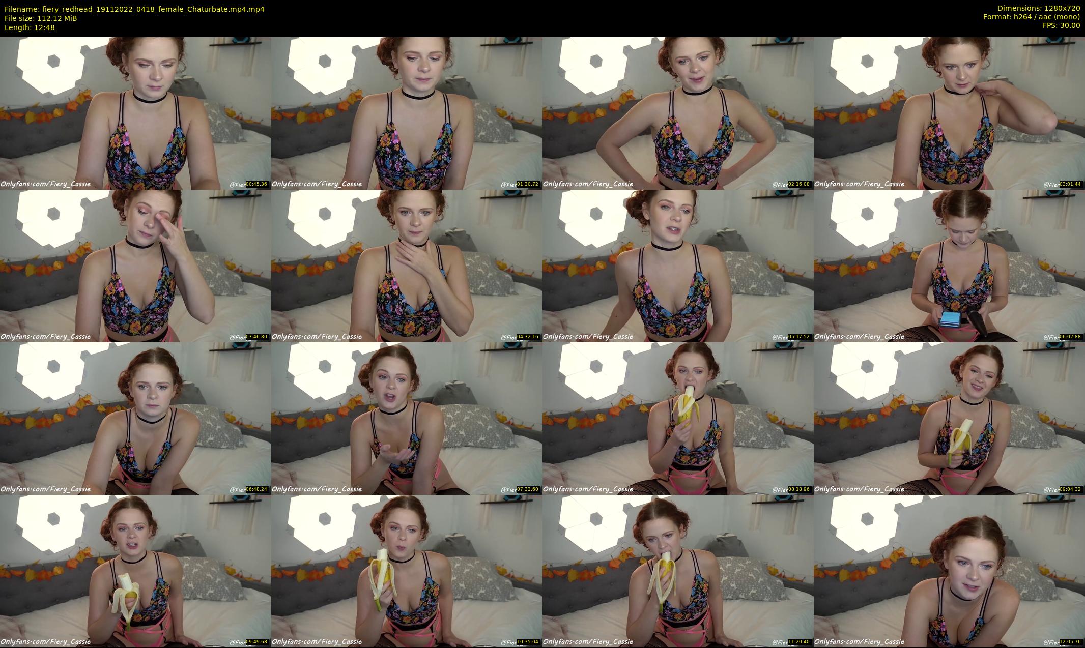 fiery_redhead — 13 minute Chaturbate female cam show recording, 720p, Nov 19, 2022