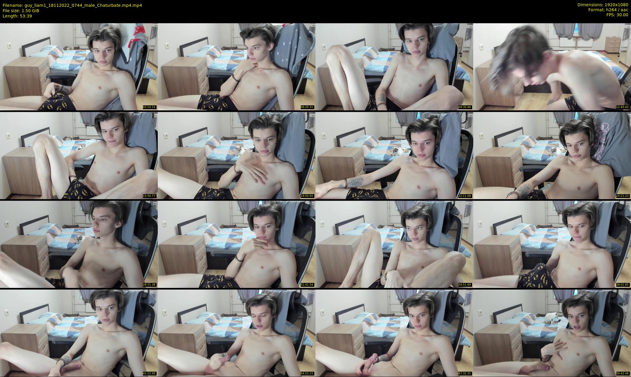 guy_liam1 — 54 minute Chaturbate male cam show recording, 1080p, Nov 18, 2022