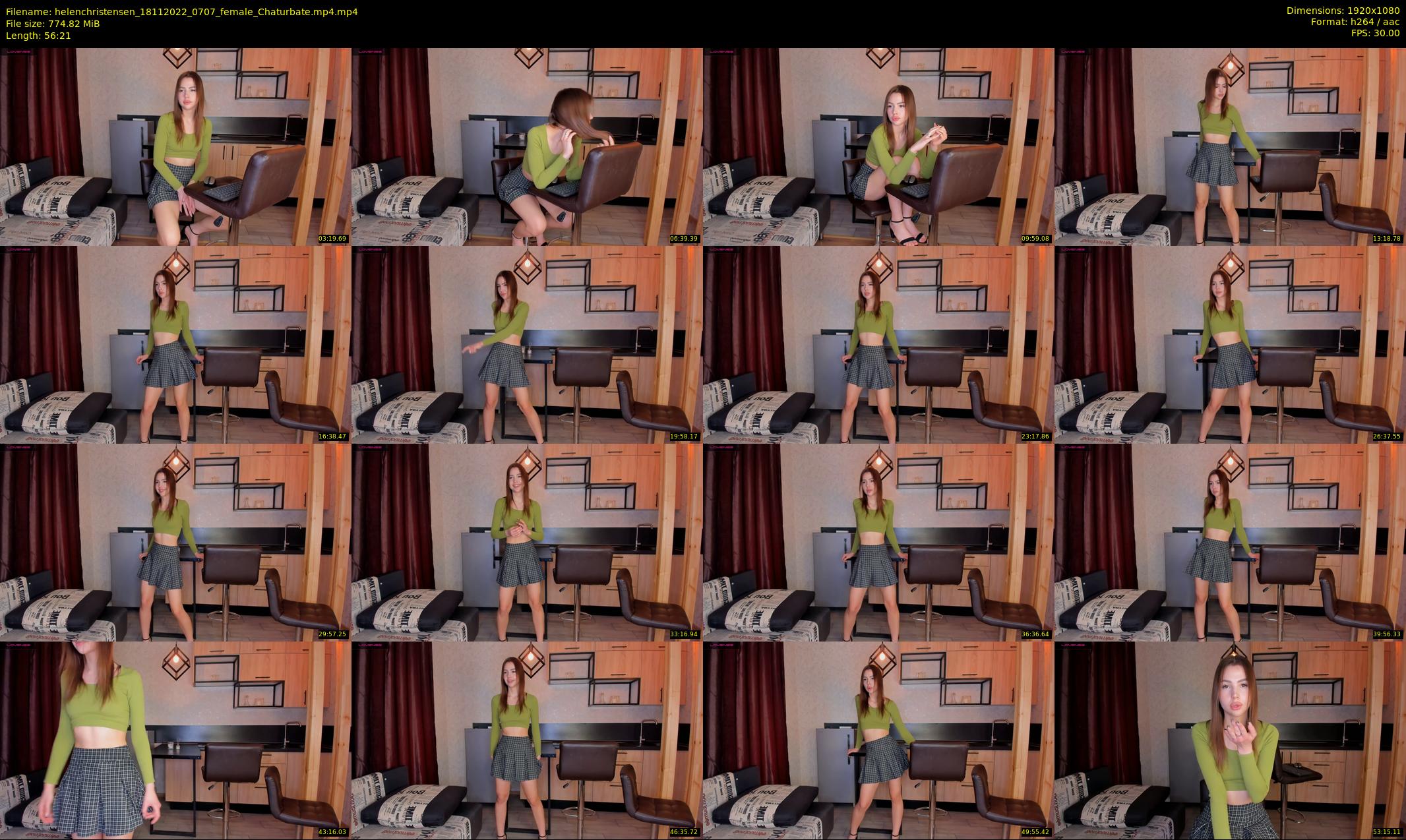 helenchristensen — 57 minute Chaturbate female cam show recording, 1080p, Nov 18, 2022