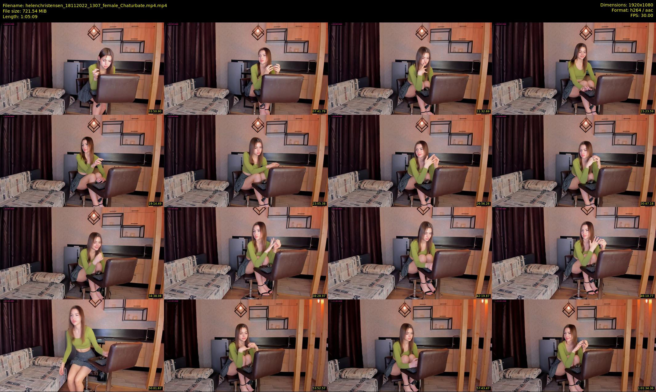 helenchristensen — 66 minute Chaturbate female cam show recording, 1080p, Nov 18, 2022
