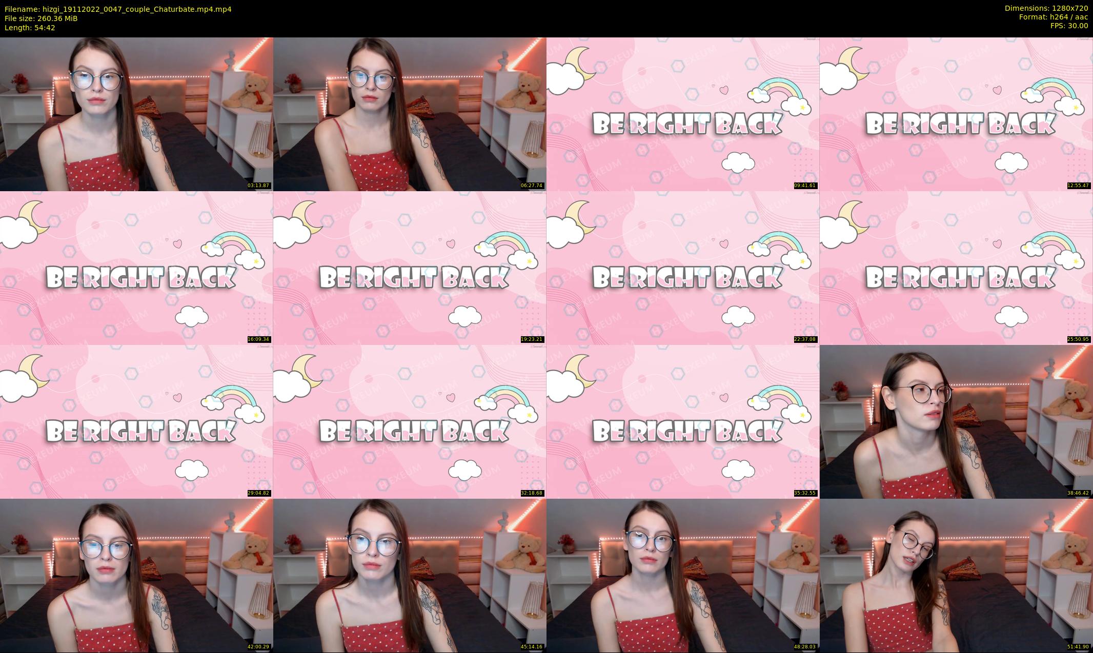 hizgi — 55 minute Chaturbate couple cam show recording, 720p, Nov 19, 2022