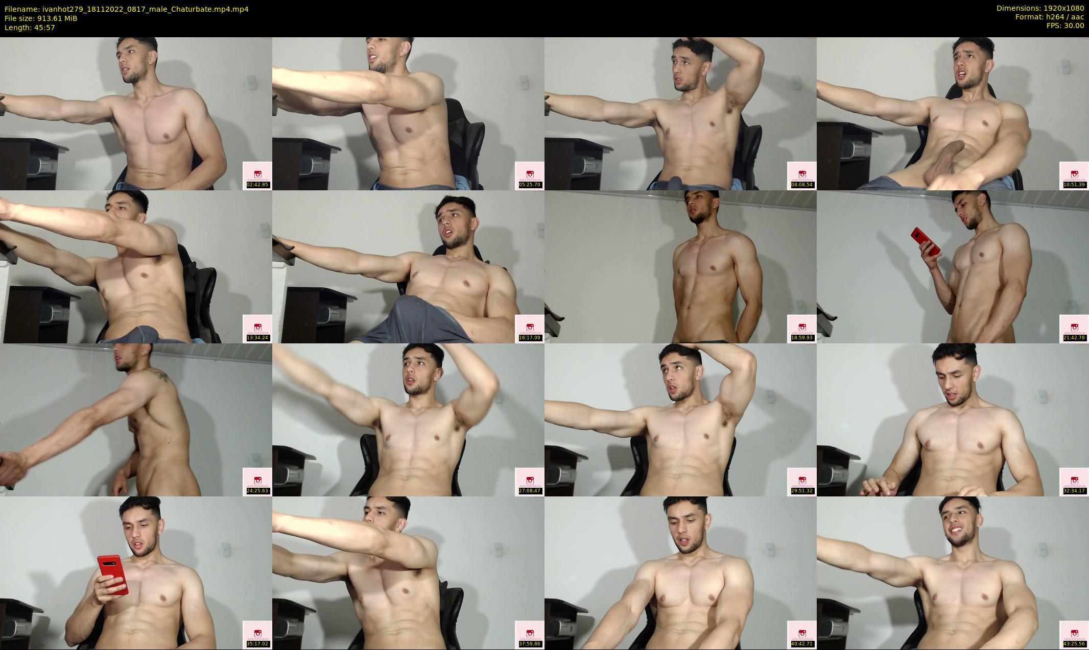 ivanhot279 — 46 minute Chaturbate male cam show recording, 1080p, Nov 18, 2022