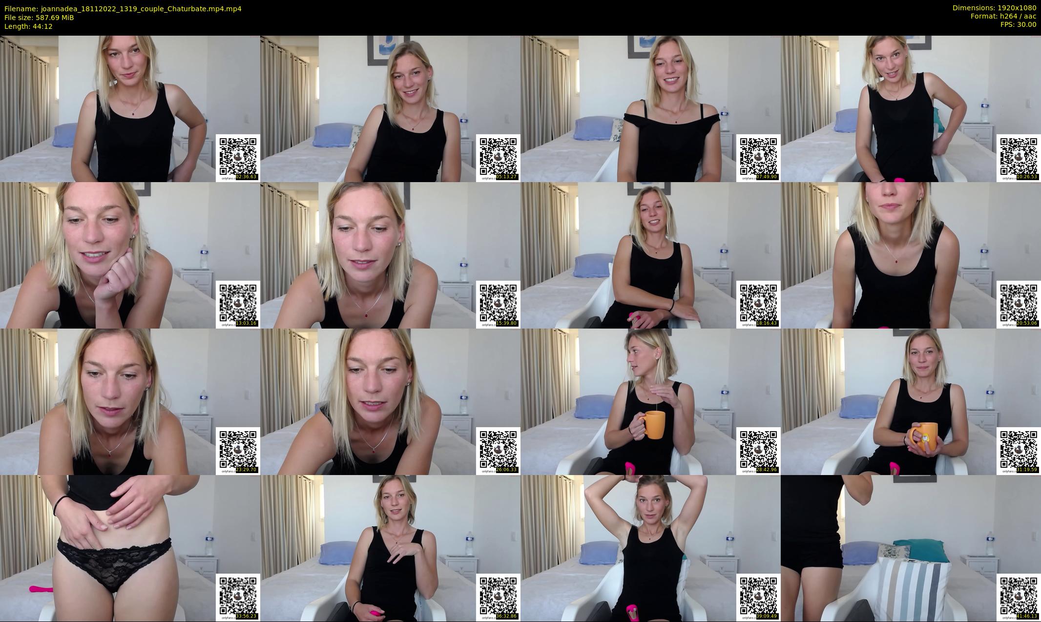 joannadea — 45 minute Chaturbate female cam show recording, 1080p, Nov 18, 2022
