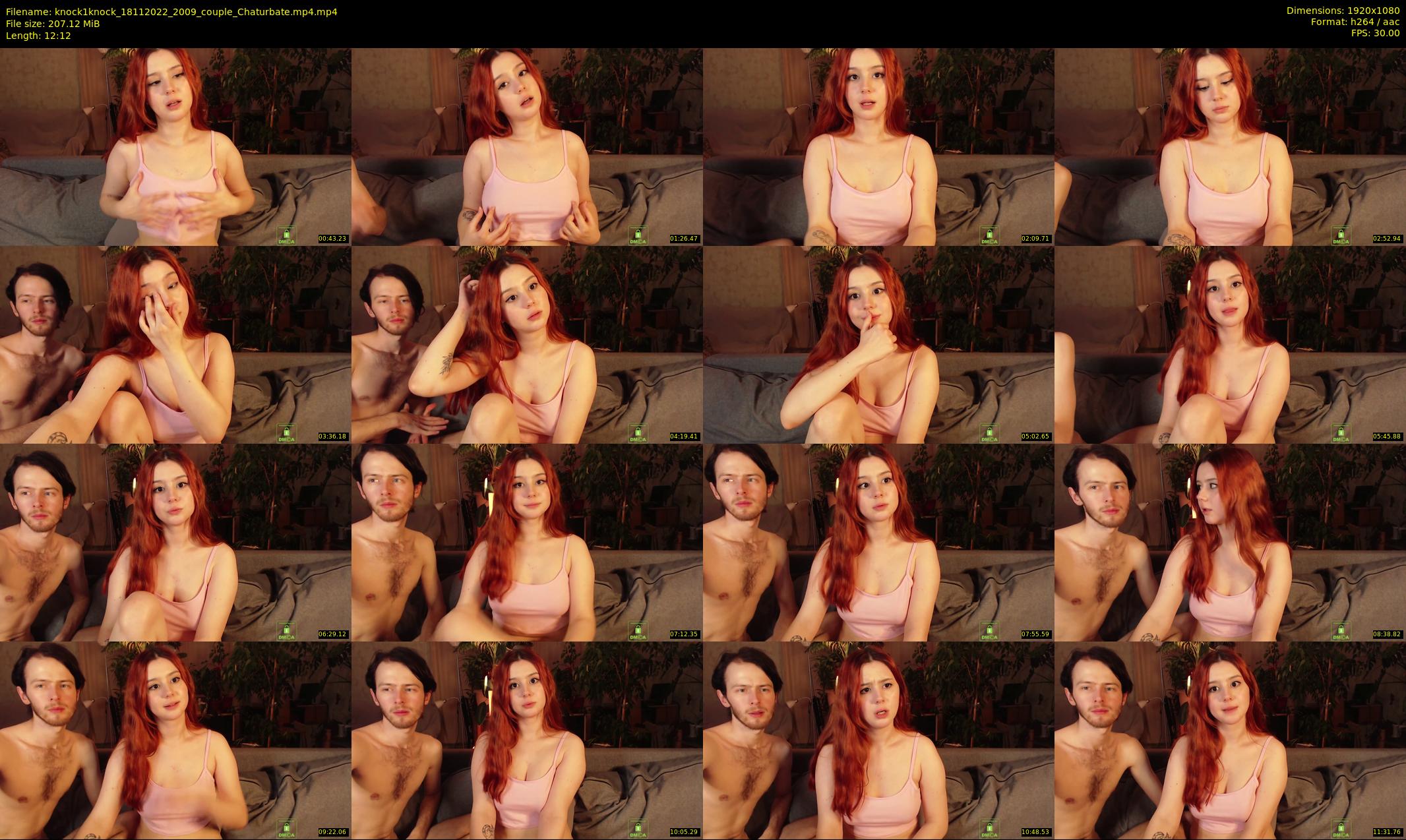 knock1knock — 13 minute Chaturbate couple cam show recording, 1080p, Nov 18, 2022
