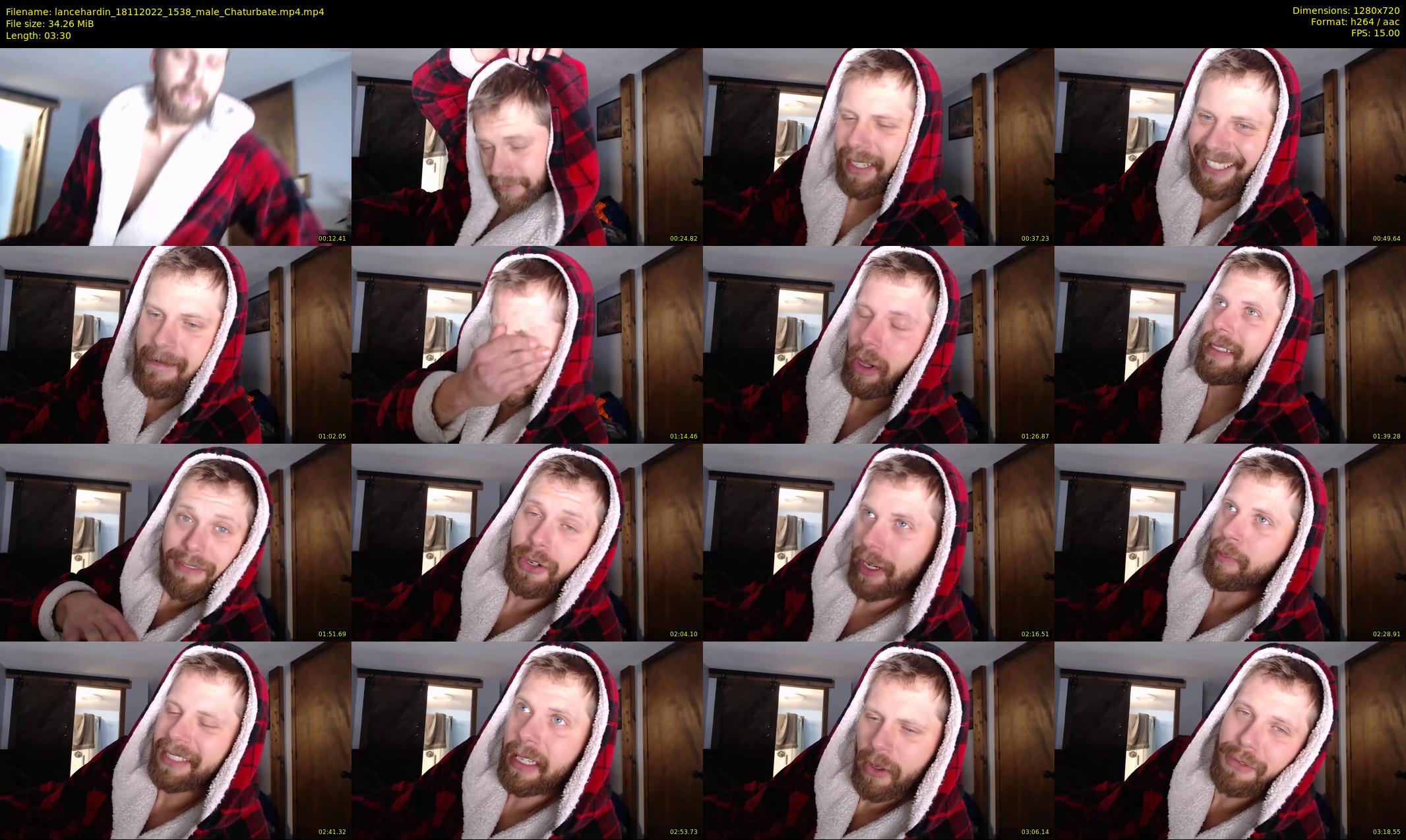 lancehardin — 4 minute Chaturbate male cam show recording, 720p, Nov 18, 2022