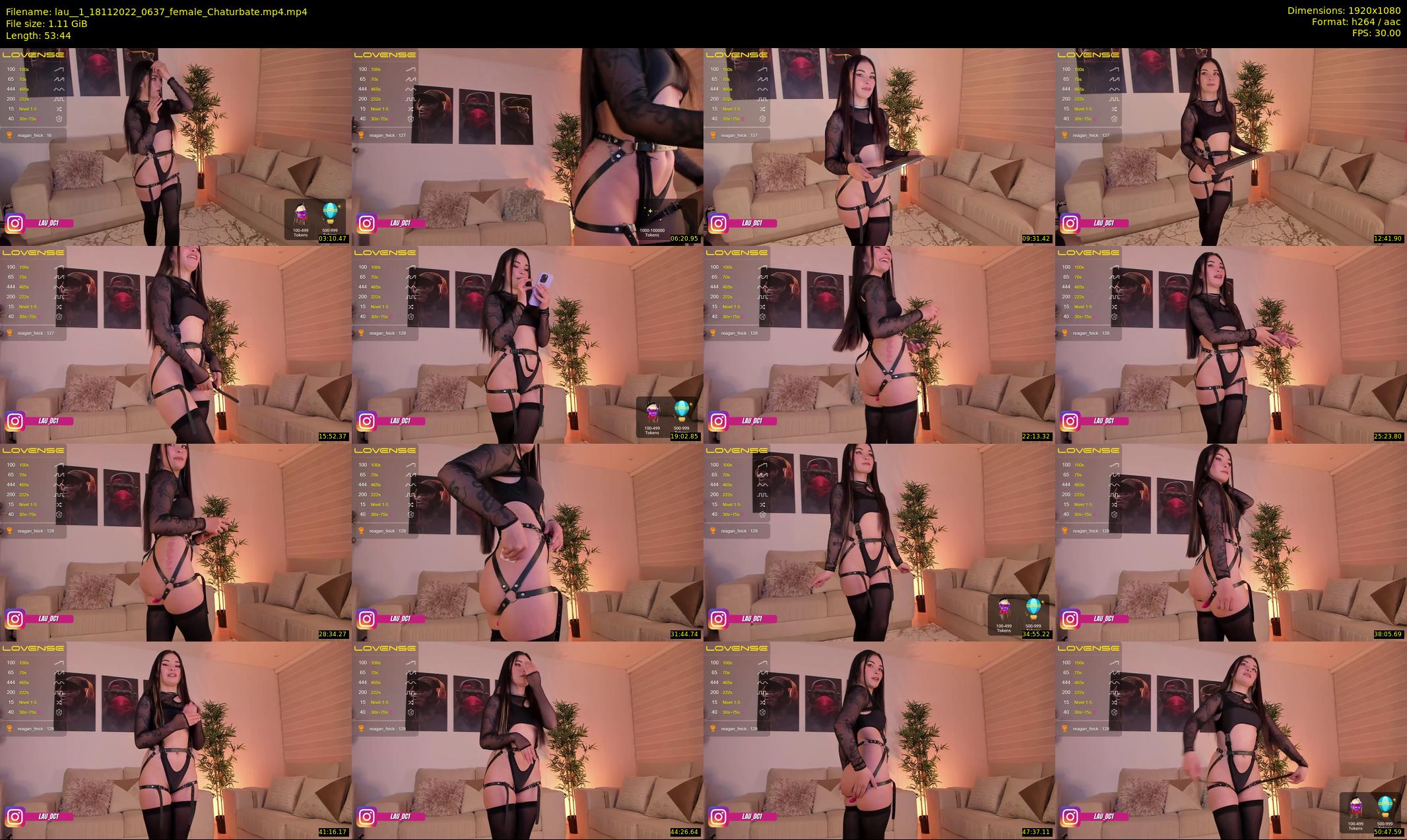 lau__1 — 54 minute Chaturbate female cam show recording, 1080p, Nov 18, 2022