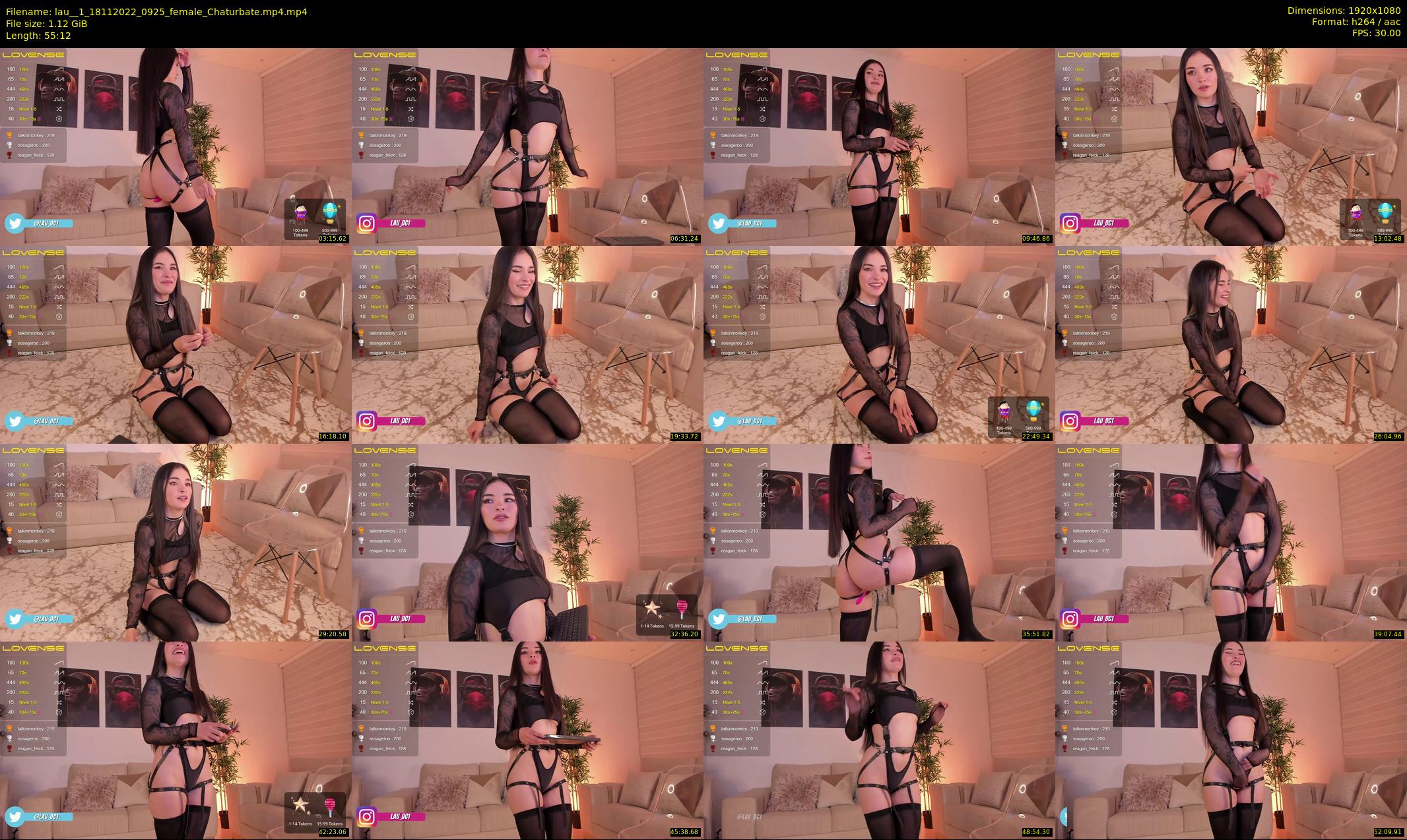 lau__1 — 56 minute Chaturbate female cam show recording, 1080p, Nov 18, 2022