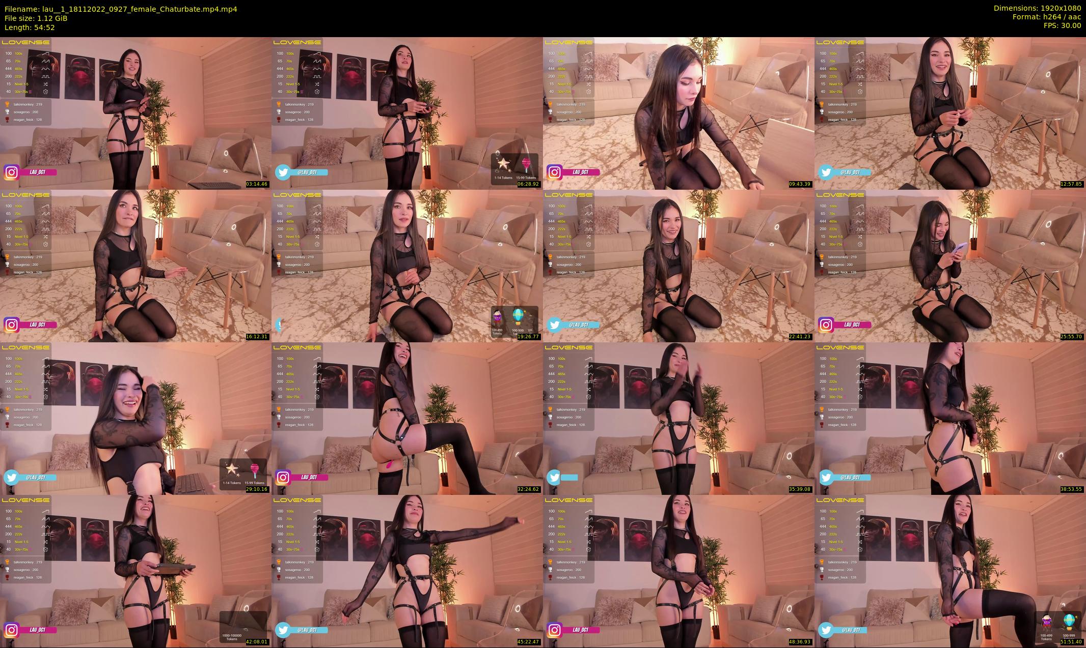 lau__1 — 55 minute Chaturbate female cam show recording, 1080p, Nov 18, 2022