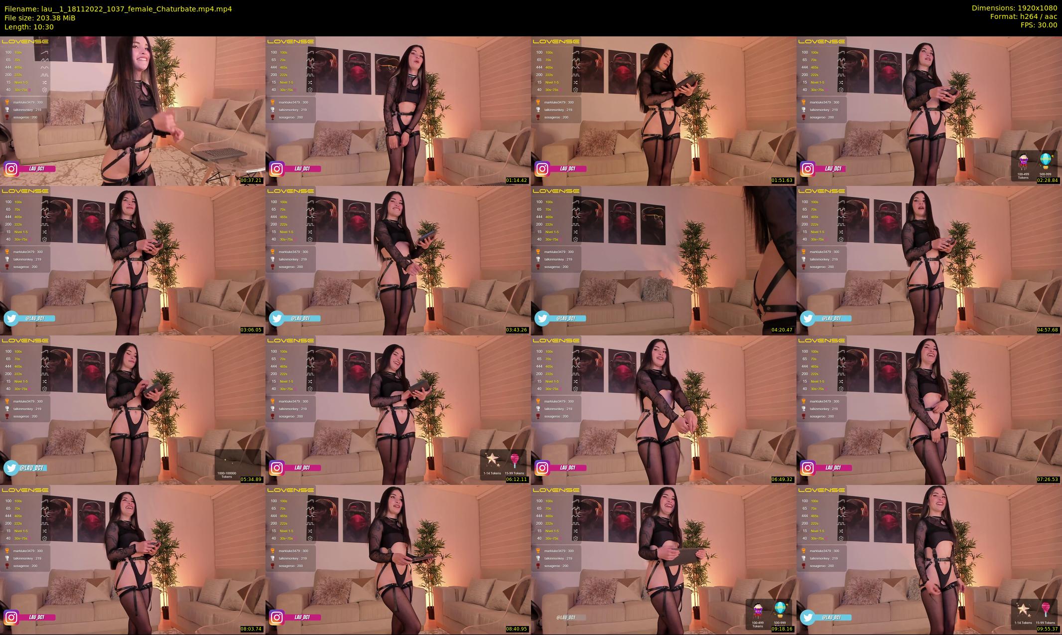 lau__1 — 11 minute Chaturbate female cam show recording, 1080p, Nov 18, 2022