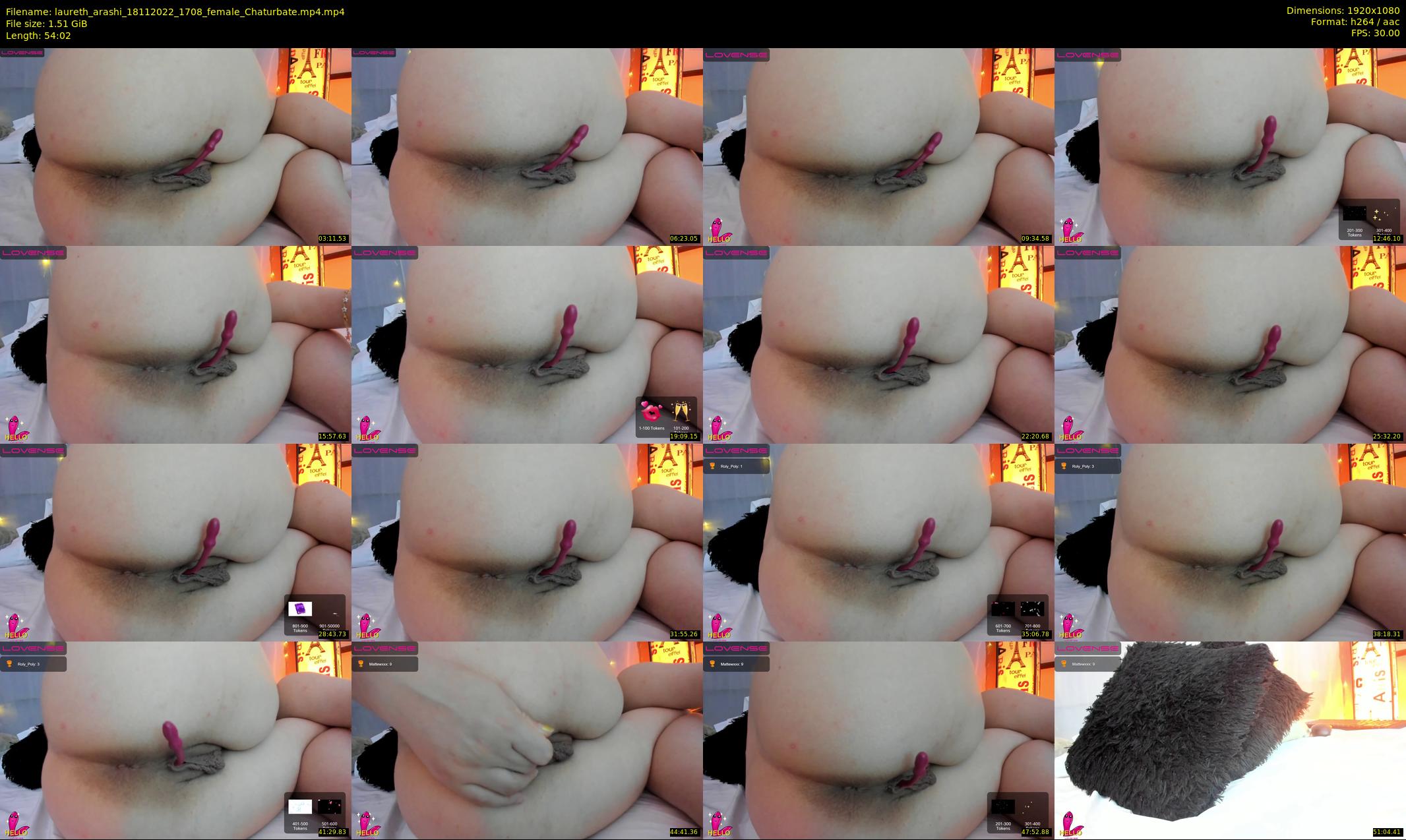 laureth_arashi — 55 minute Chaturbate female cam show recording, 1080p, Nov 18, 2022