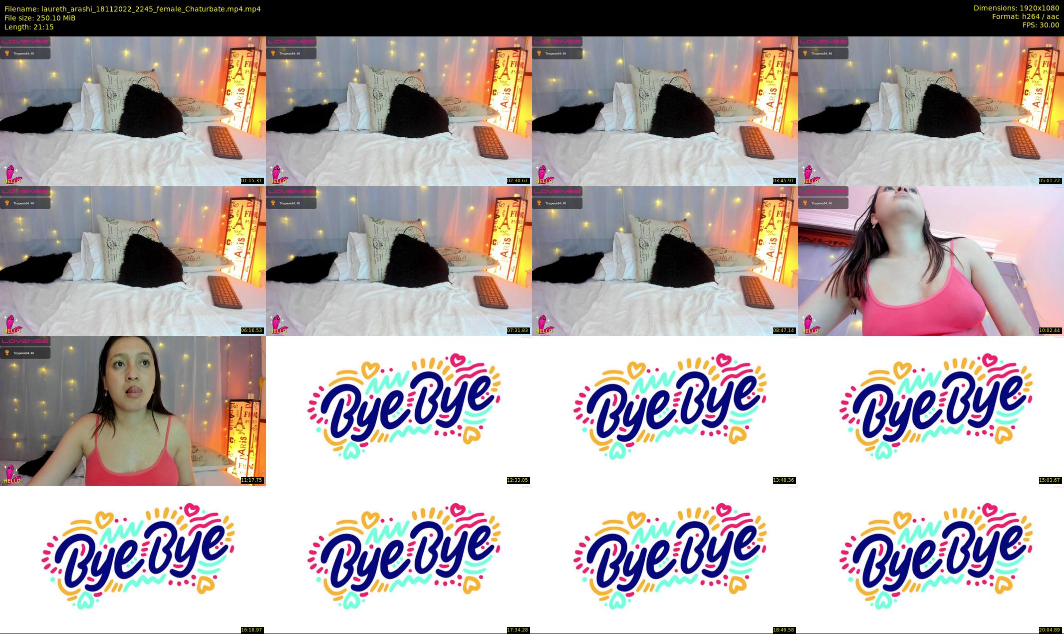 laureth_arashi — 22 minute Chaturbate female cam show recording, 1080p, Nov 18, 2022