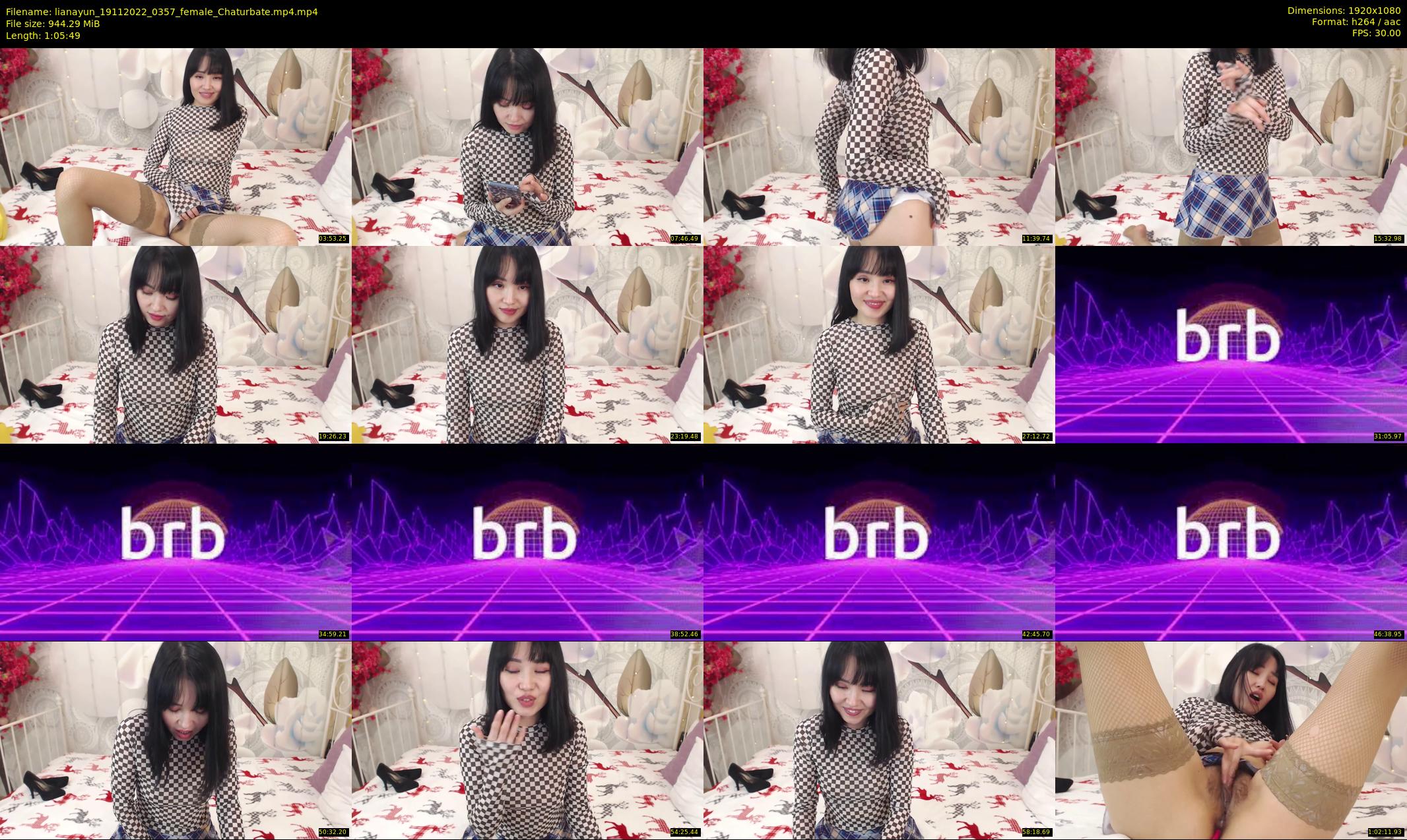 lianayun — 66 minute Chaturbate female cam show recording, 1080p, Nov 19, 2022