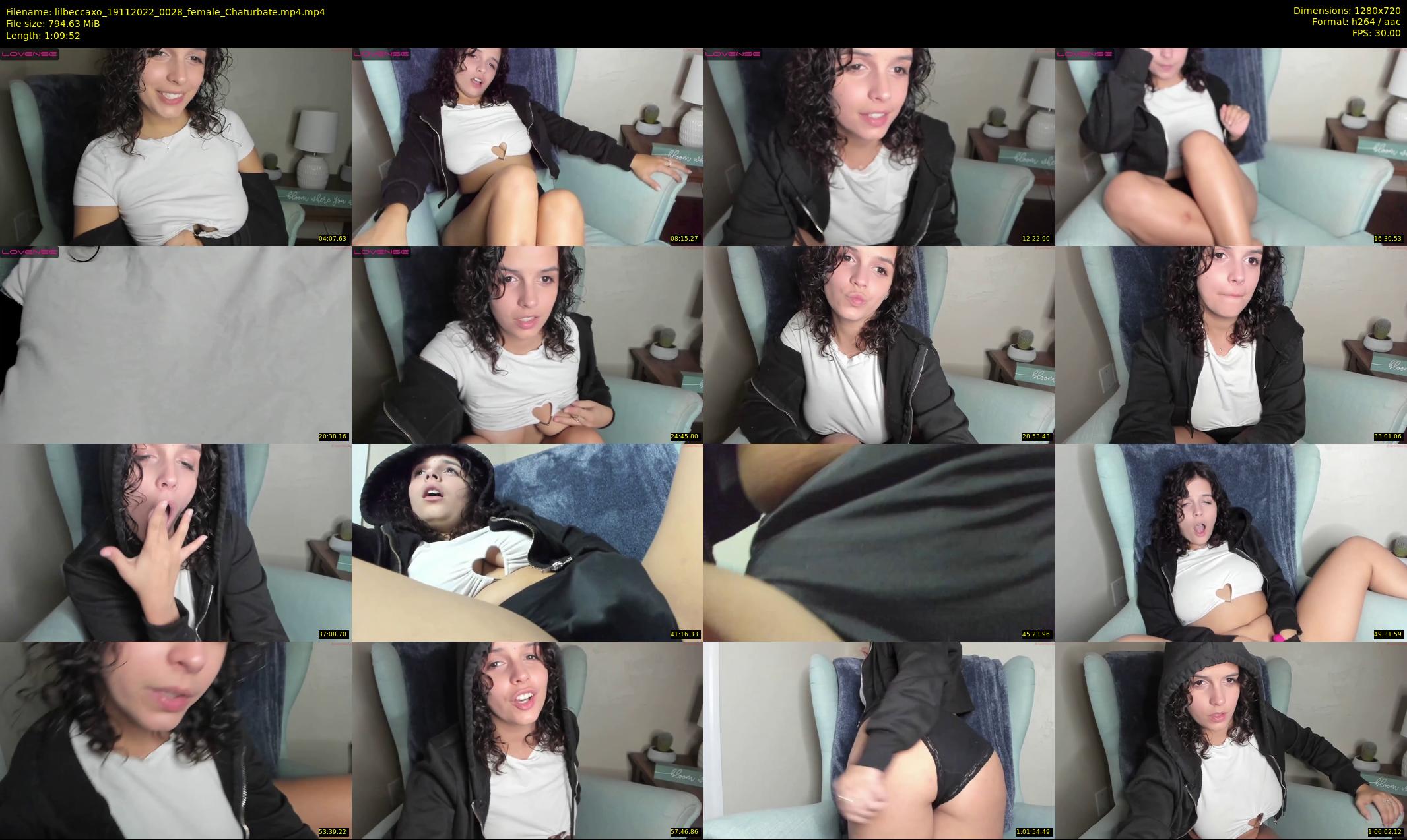 lilbeccaxo — 70 minute Chaturbate female cam show recording, 720p, Nov 19, 2022