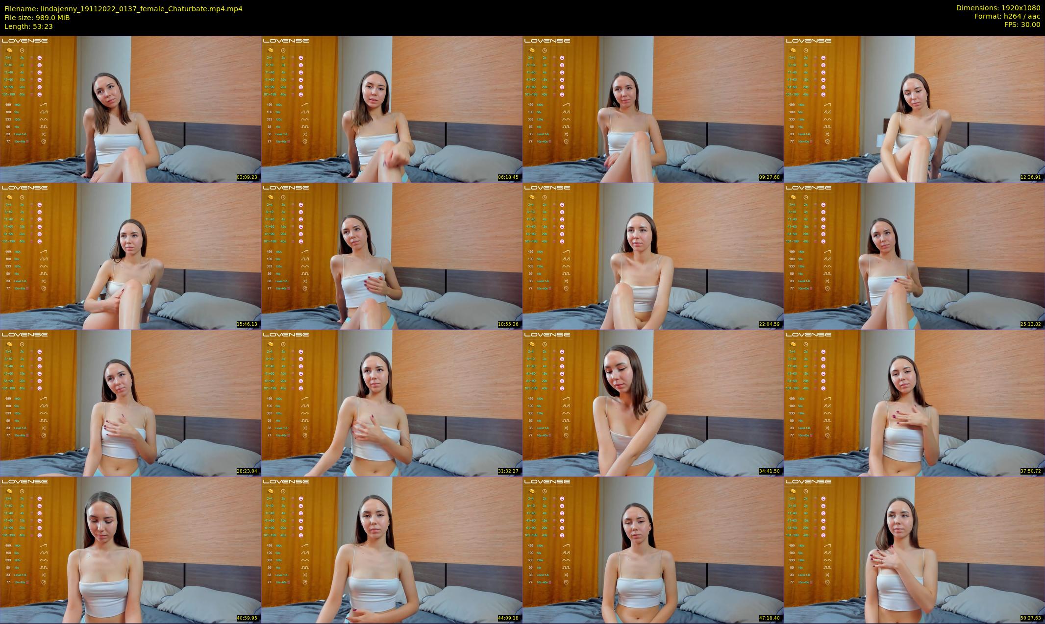 lindajenny — 54 minute Chaturbate couple cam show recording, 1080p, Nov 19, 2022