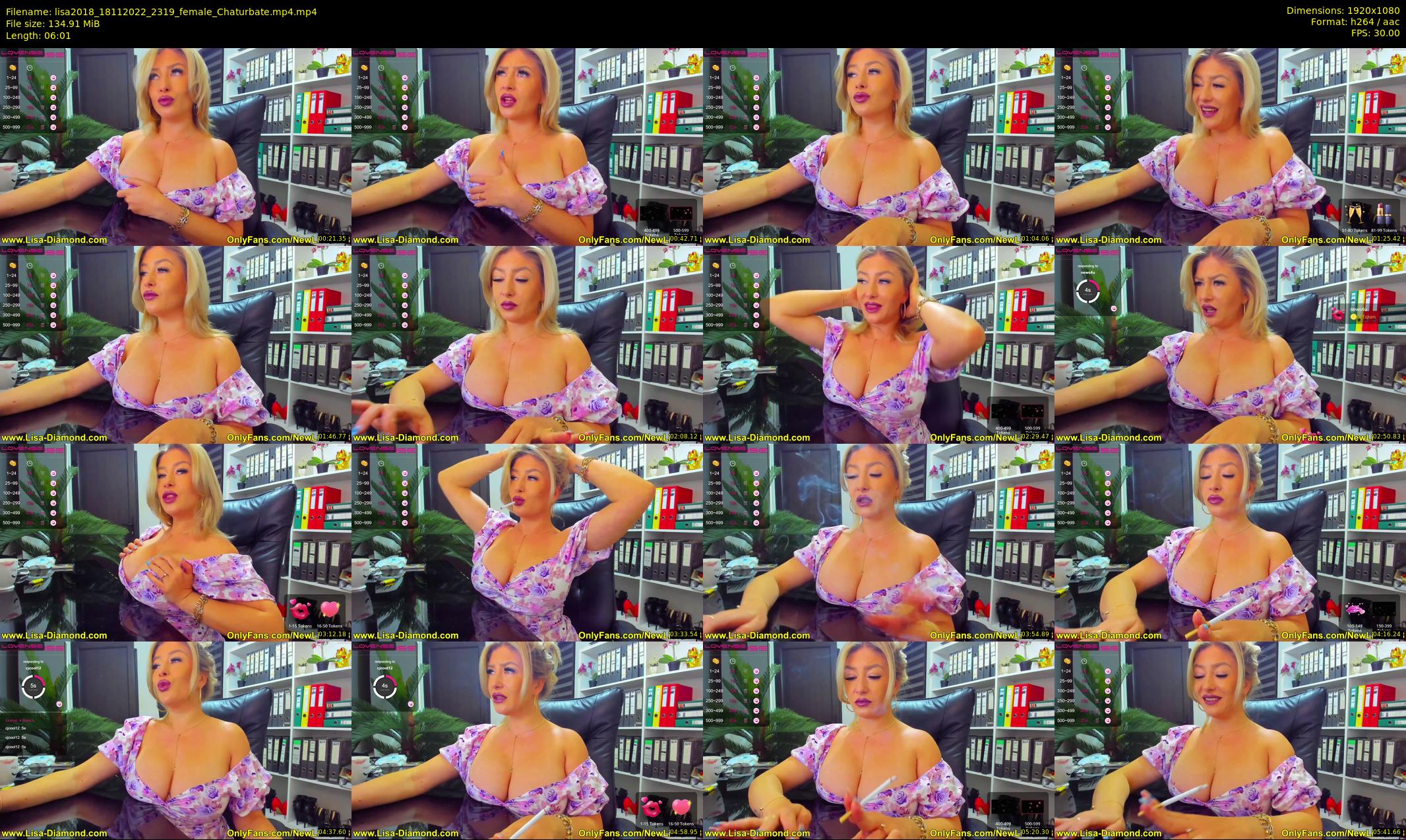 lisa2018 — 7 minute Chaturbate female cam show recording, 1080p, Nov 18, 2022