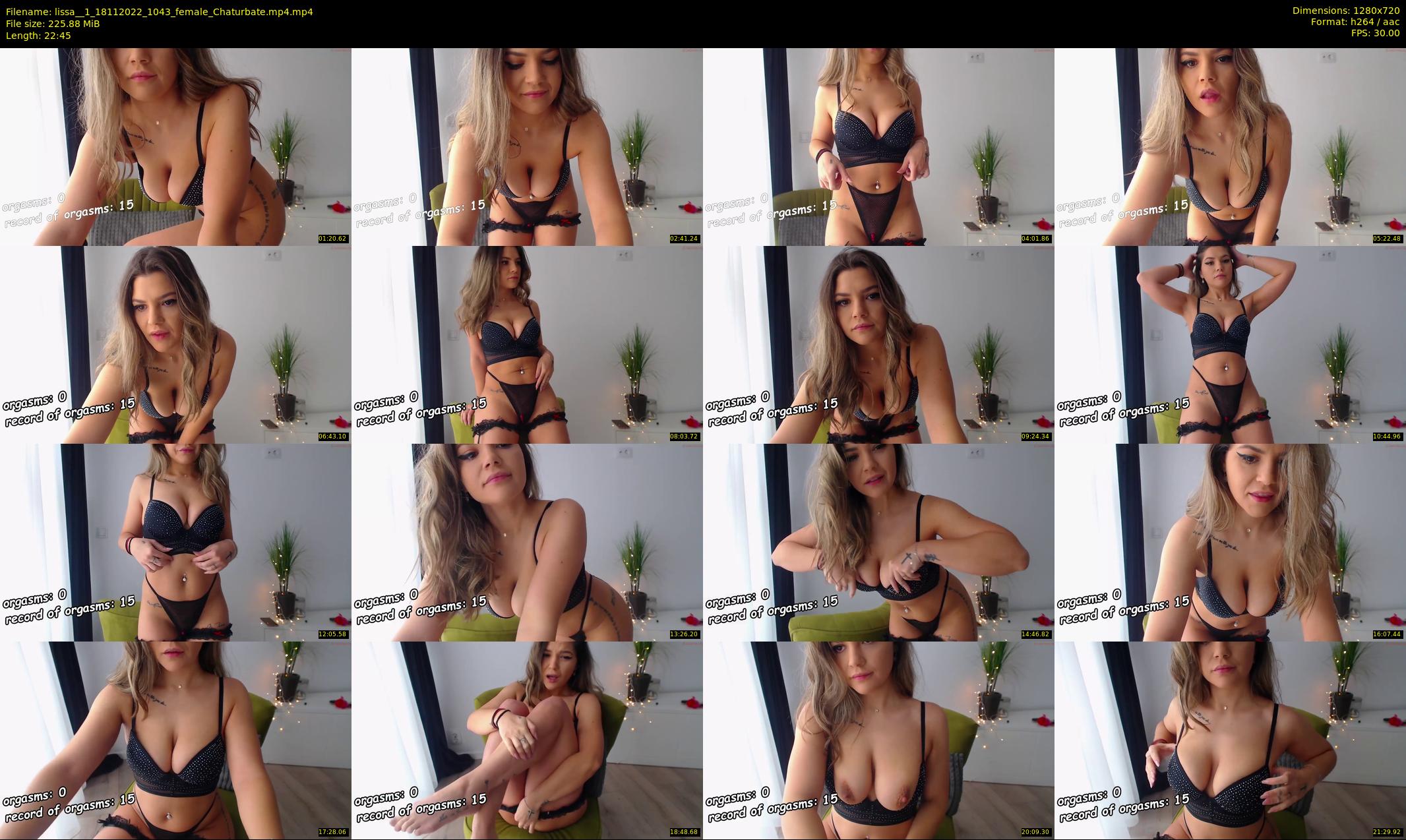 lissa__1 — 23 minute Chaturbate female cam show recording, 720p, Nov 18, 2022