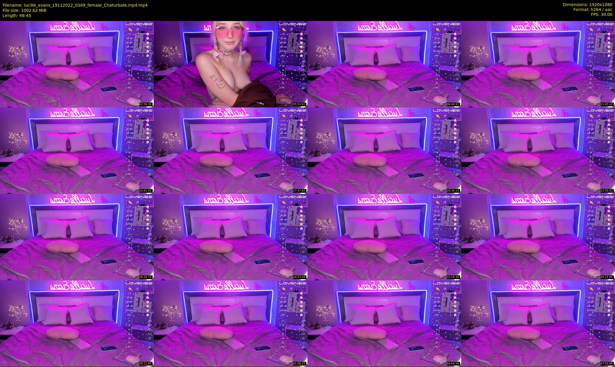 lucille_evans — 50 minute Chaturbate female cam show recording, 1080p, Nov 19, 2022