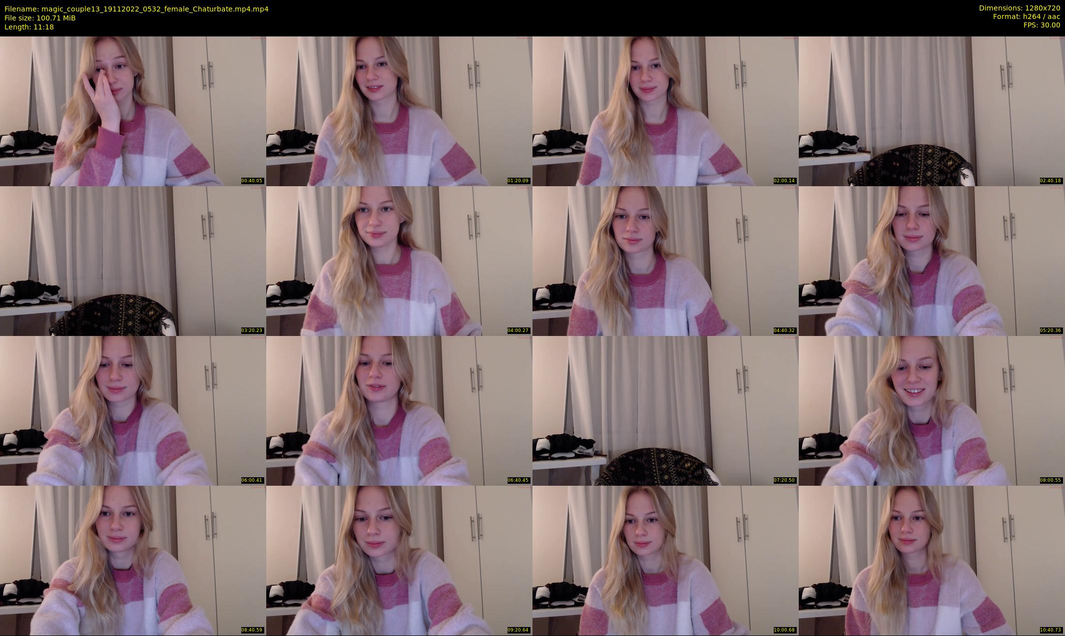 magic_couple13 — 12 minute Chaturbate couple cam show recording, 720p, Nov 19, 2022