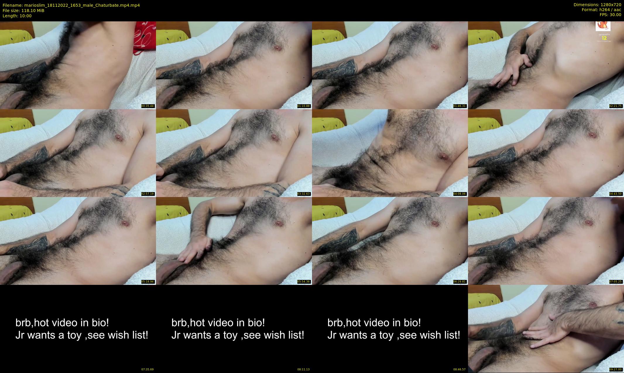 marioslim — 10 minute Chaturbate male cam show recording, 720p, Nov 18, 2022