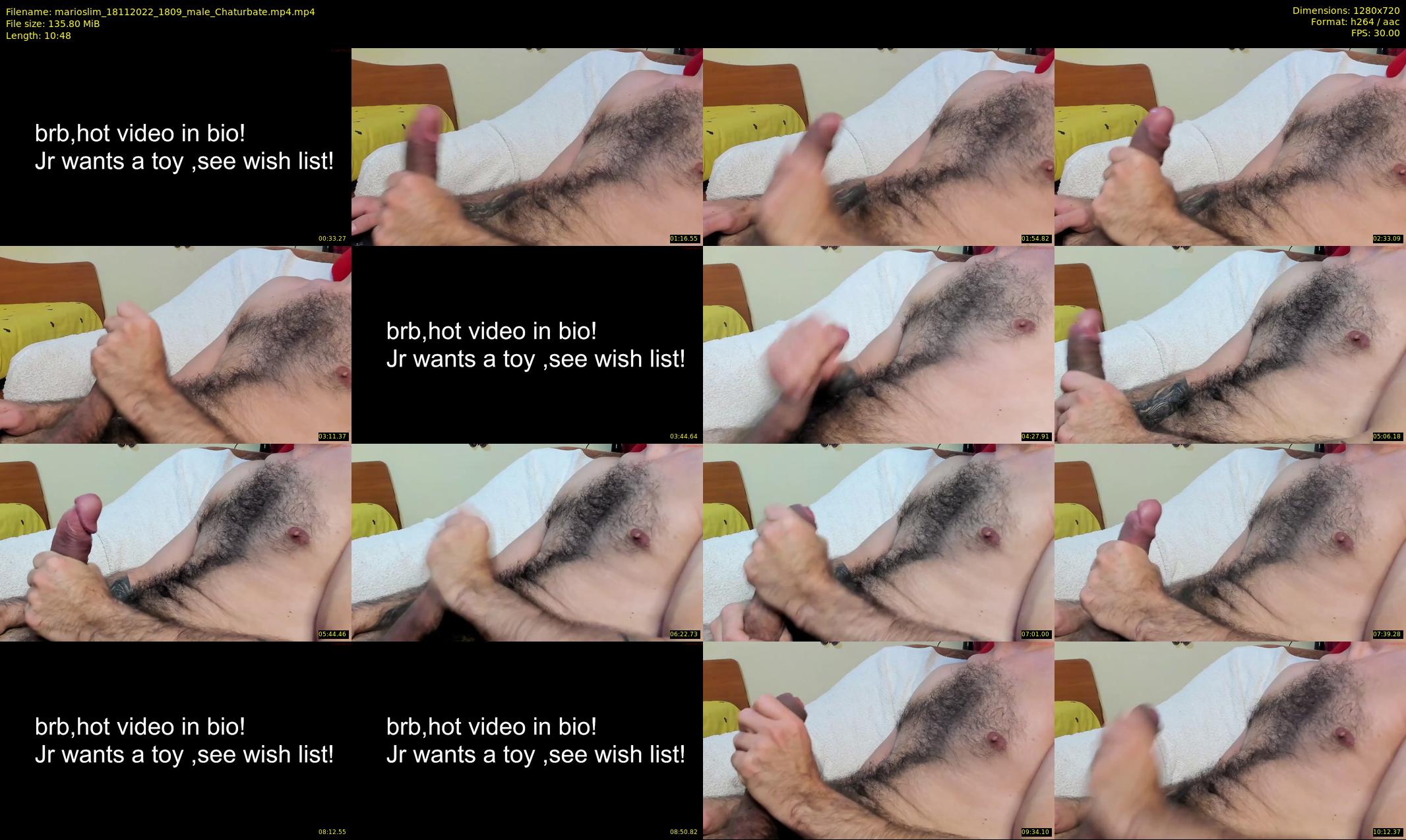 marioslim — 11 minute Chaturbate male cam show recording, 720p, Nov 18, 2022