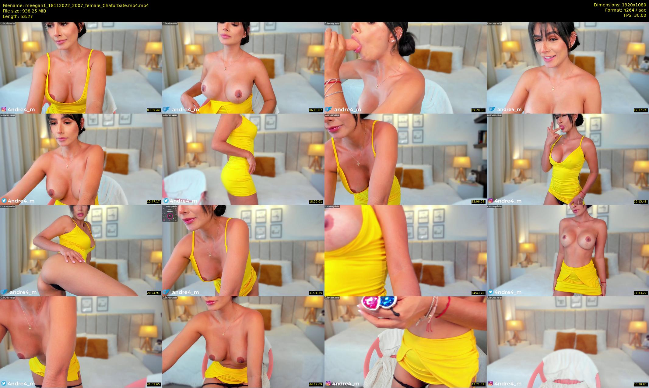 meegan1 — 54 minute Chaturbate female cam show recording, 1080p, Nov 18, 2022