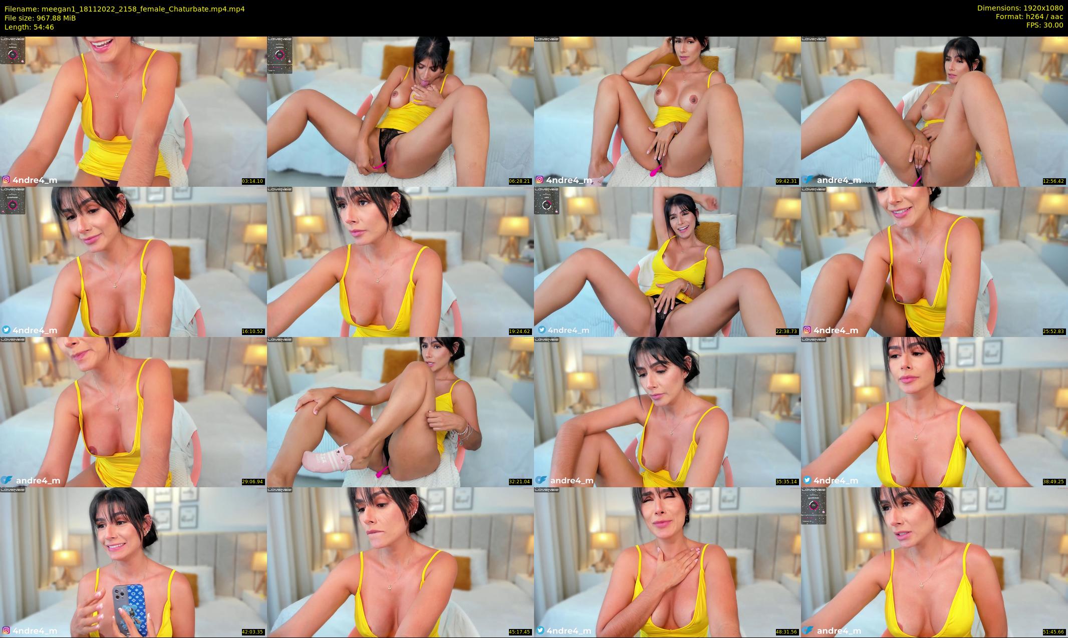 meegan1 — 55 minute Chaturbate female cam show recording, 1080p, Nov 18, 2022