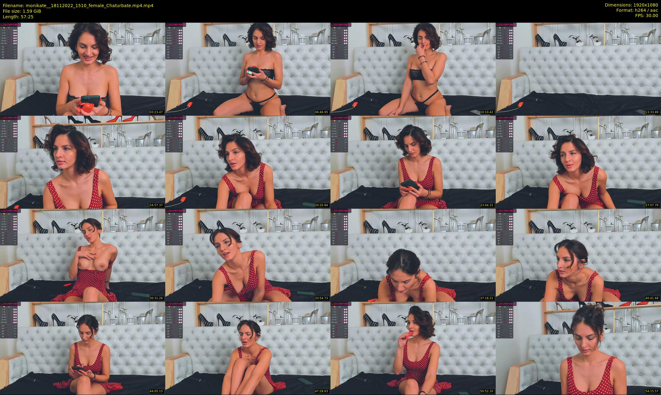 monikate_ — 58 minute Chaturbate couple cam show recording, 1080p, Nov 18, 2022
