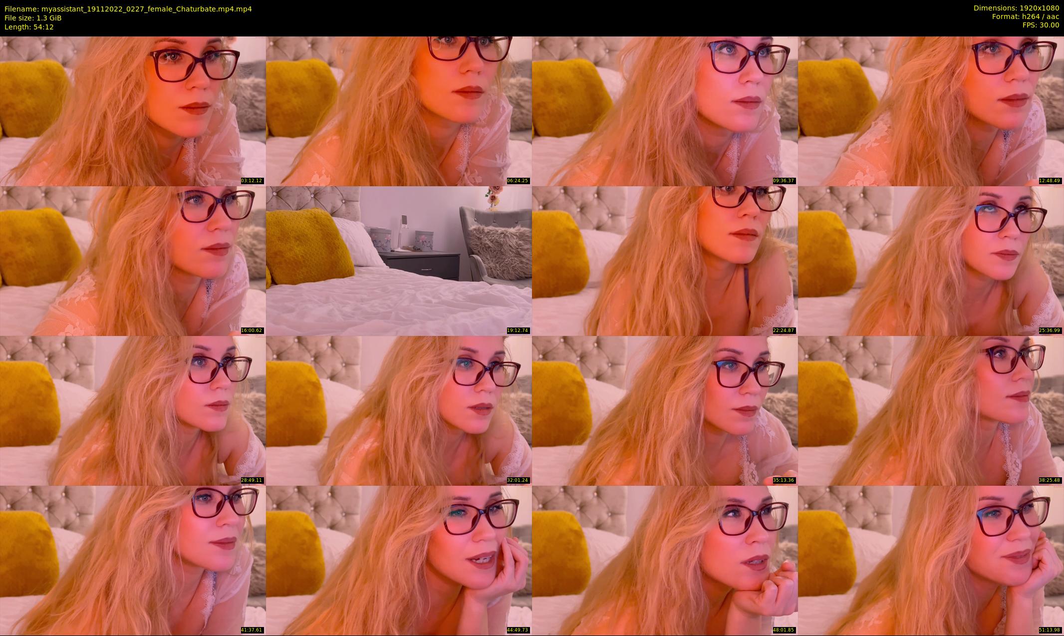 myassistant — 55 minute Chaturbate female cam show recording, 1080p, Nov 19, 2022