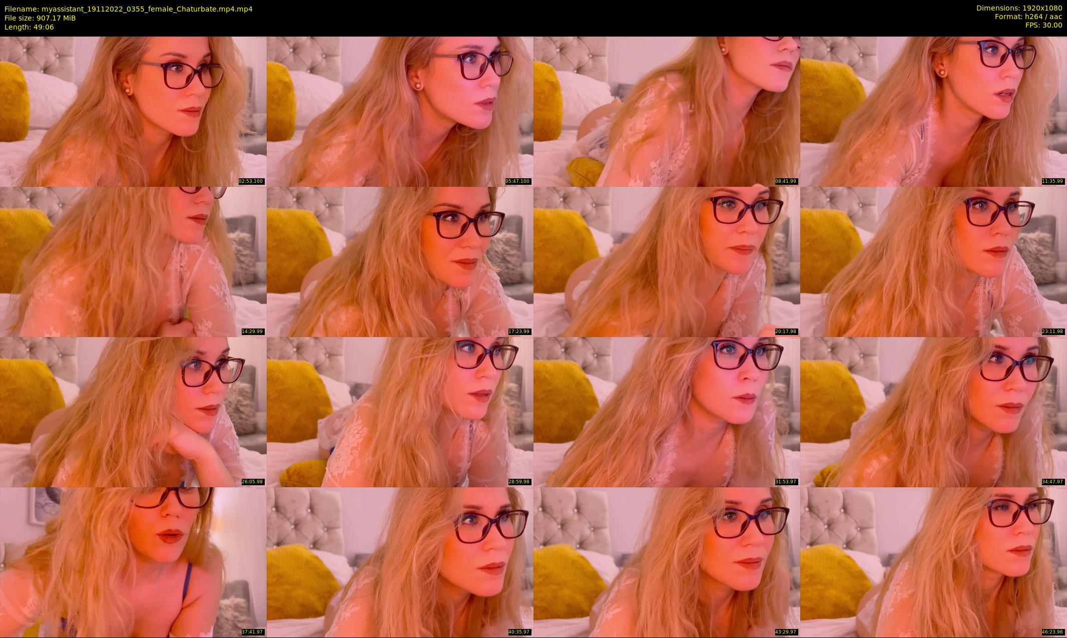 myassistant — 50 minute Chaturbate female cam show recording, 1080p, Nov 19, 2022