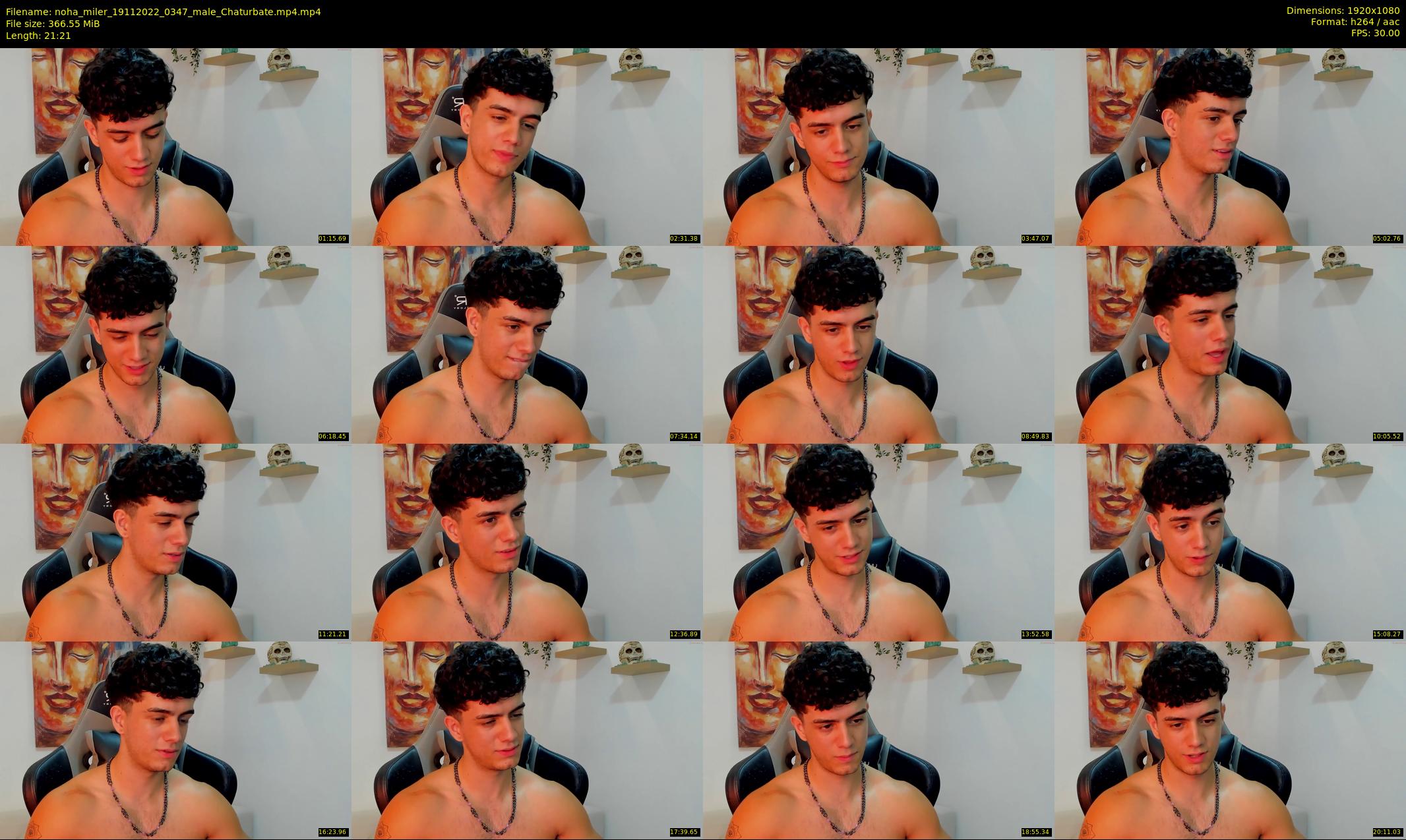 noha_miler — 22 minute Chaturbate male cam show recording, 1080p, Nov 19, 2022
